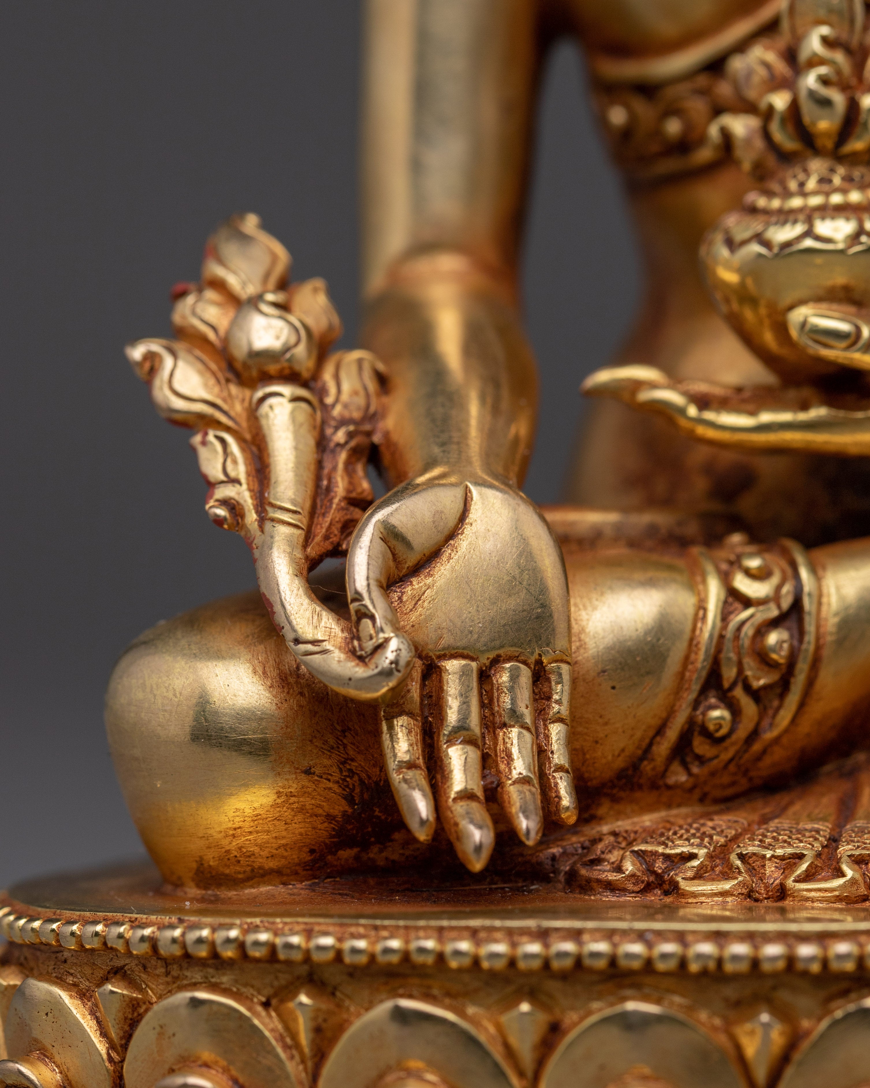 Vajrayana Three Buddha set | Peaceful Deities Sculpture