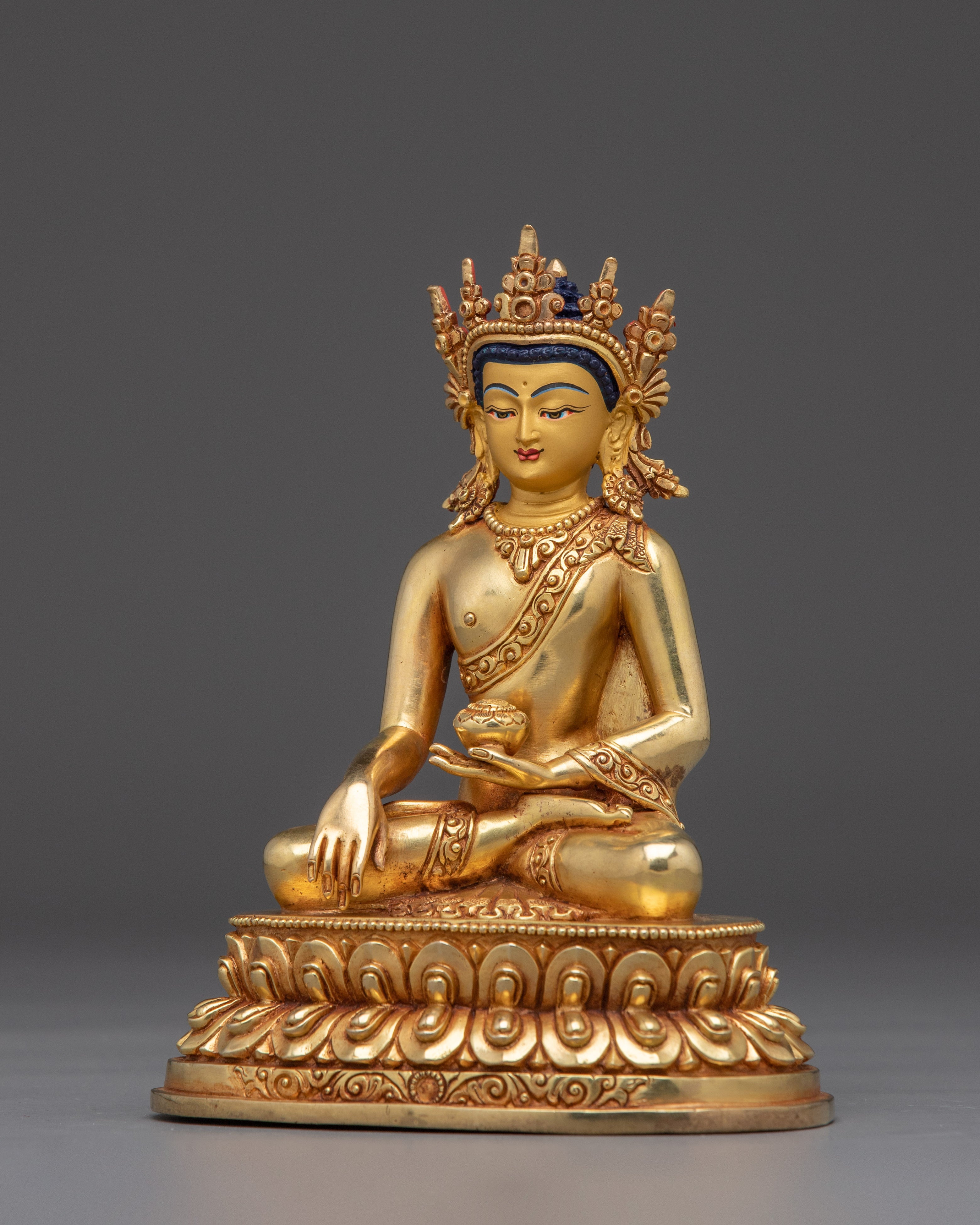 Vajrayana Three Buddha set | Peaceful Deities Sculpture