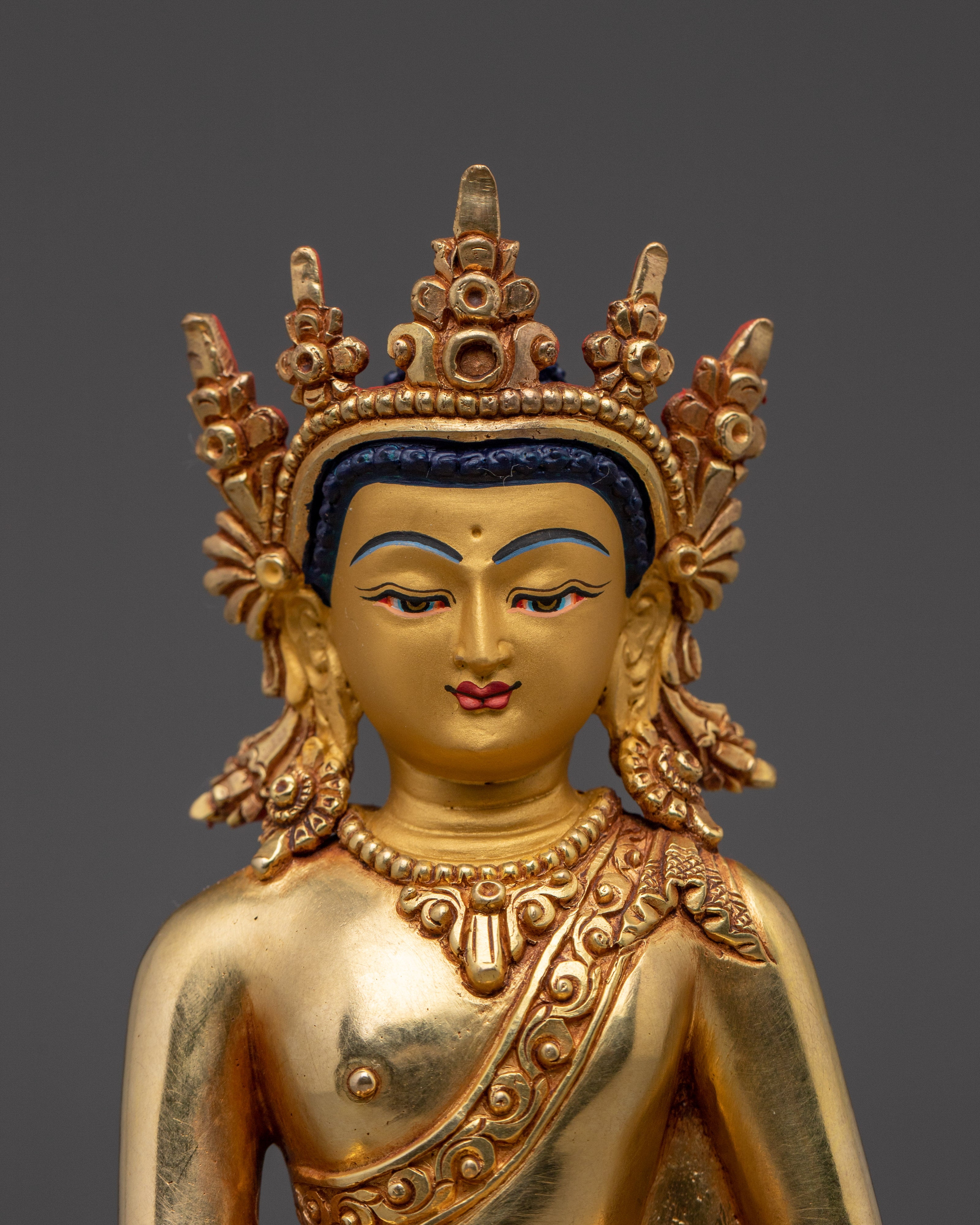 Vajrayana Three Buddha set | Peaceful Deities Sculpture