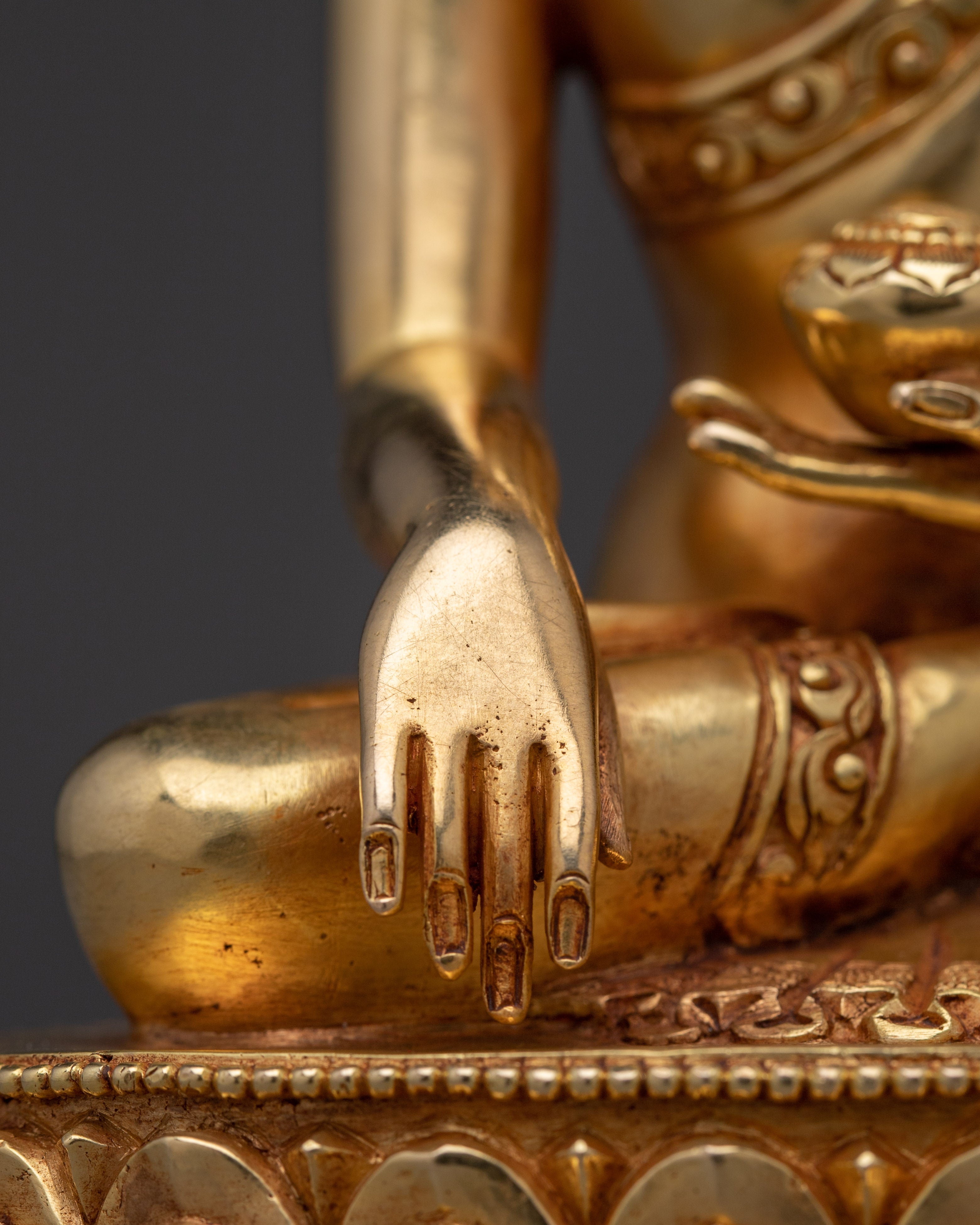 Vajrayana Three Buddha set | Peaceful Deities Sculpture