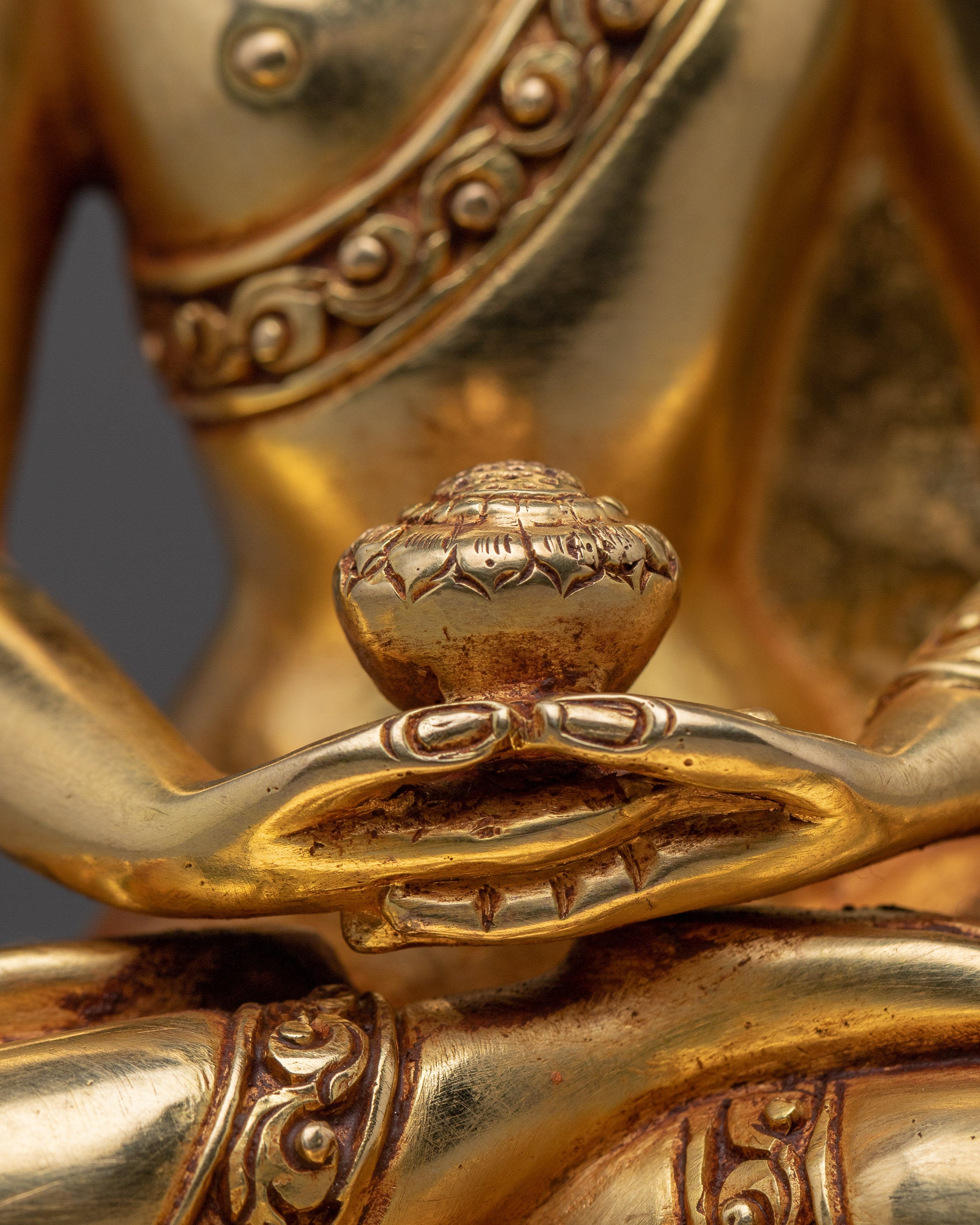 Vajrayana Three Buddha set | Peaceful Deities Sculpture