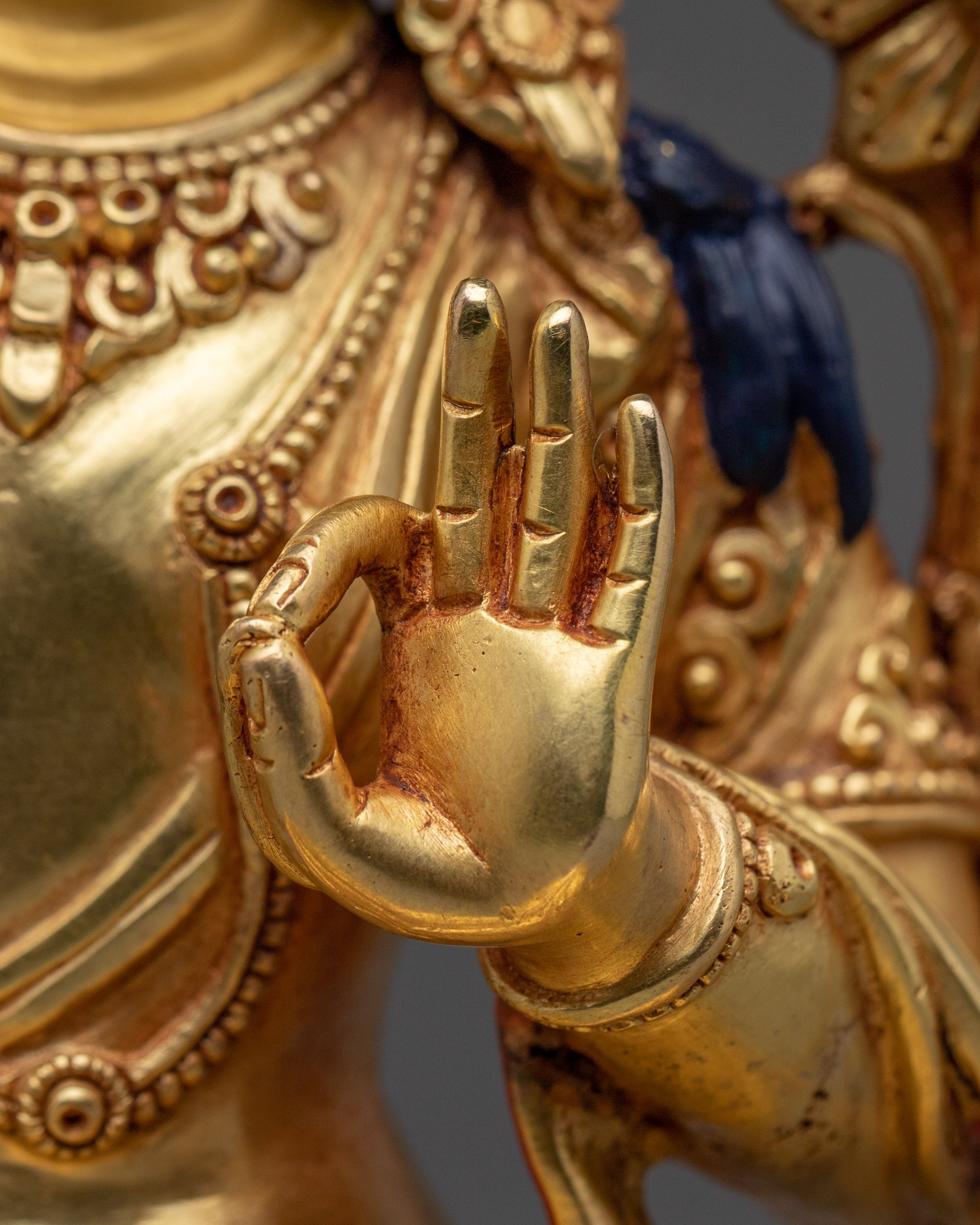 Wisdom Bodhisattva Manjushri Figurine | Tibetan Buddhism Art