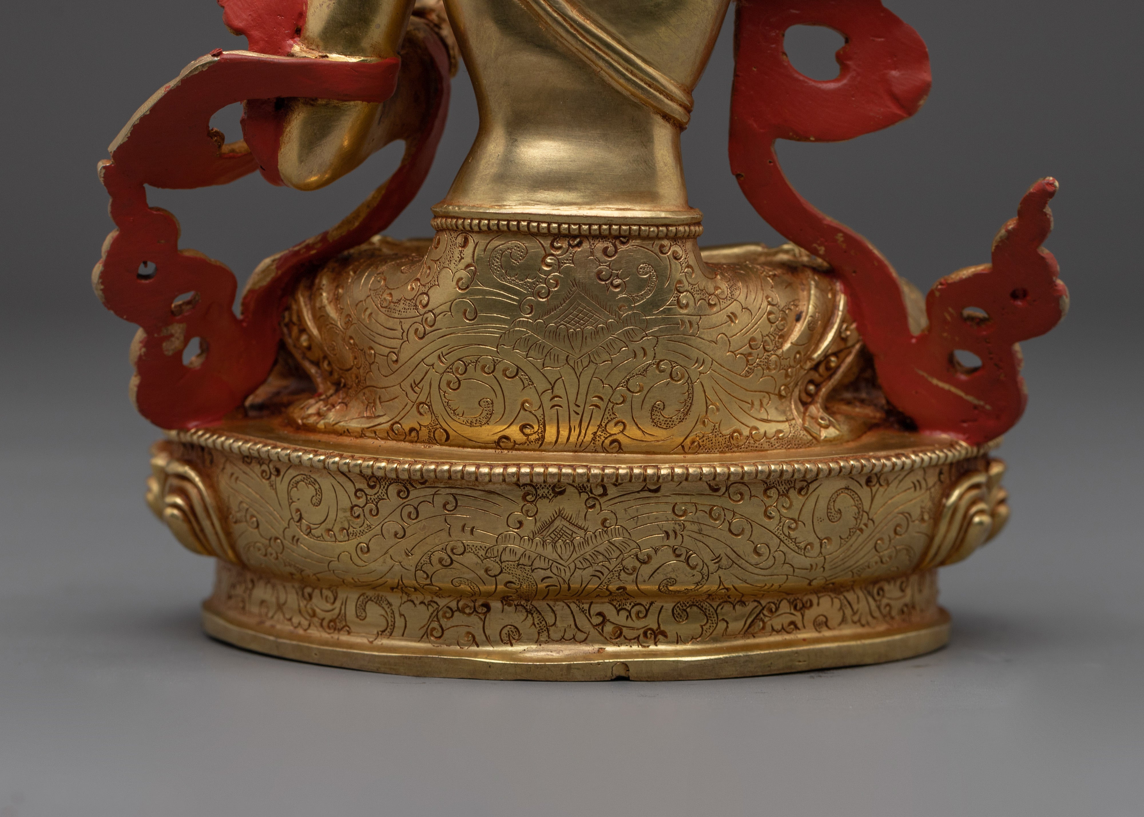 Wisdom Bodhisattva Manjushri Figurine | Tibetan Buddhism Art