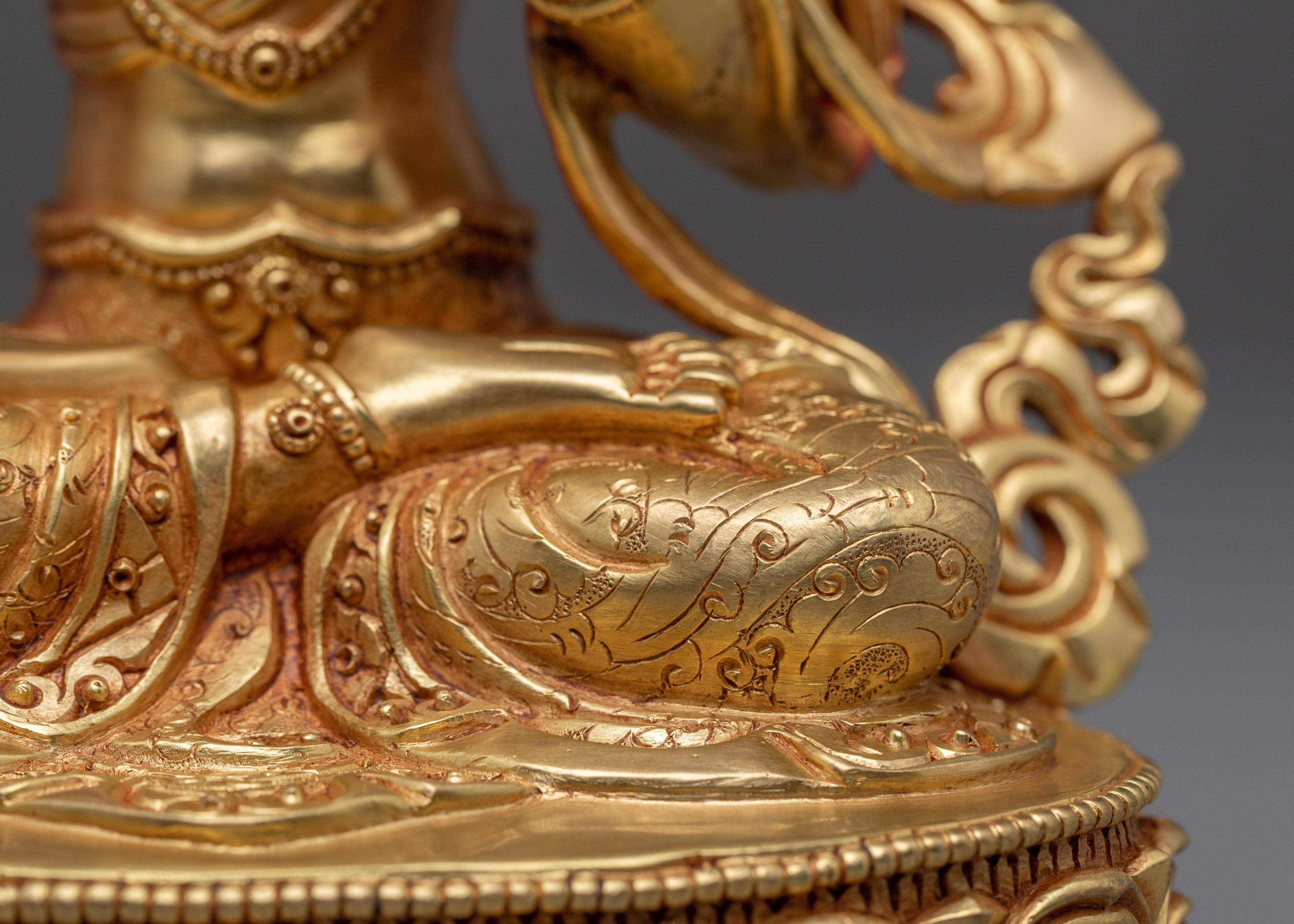 Wisdom Bodhisattva Manjushri Figurine | Tibetan Buddhism Art