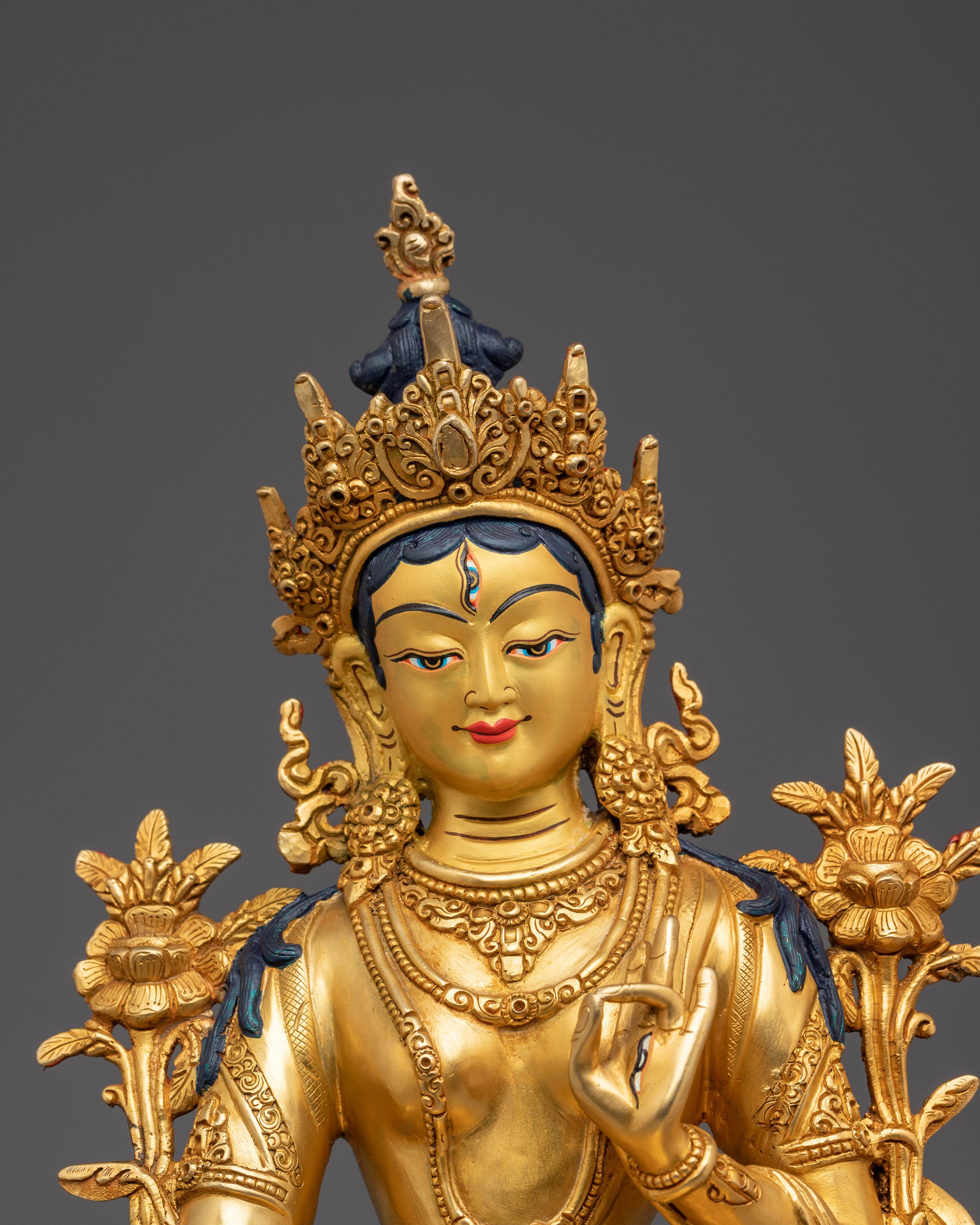 Tranquil Sita Tara Statue | Buddhist Decoration Artwork