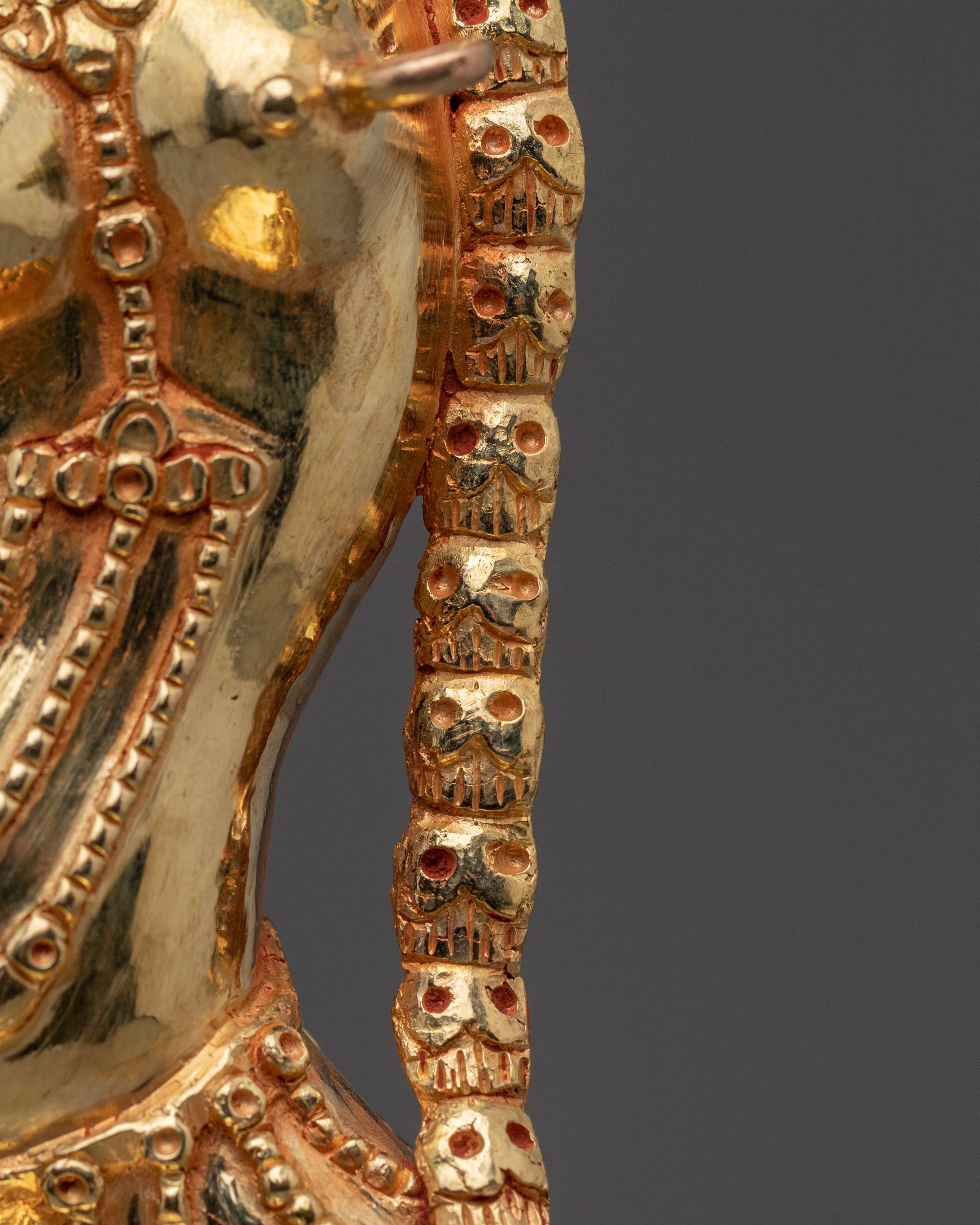 Golden Vajrayogini Sculpture | Queen of Dakini