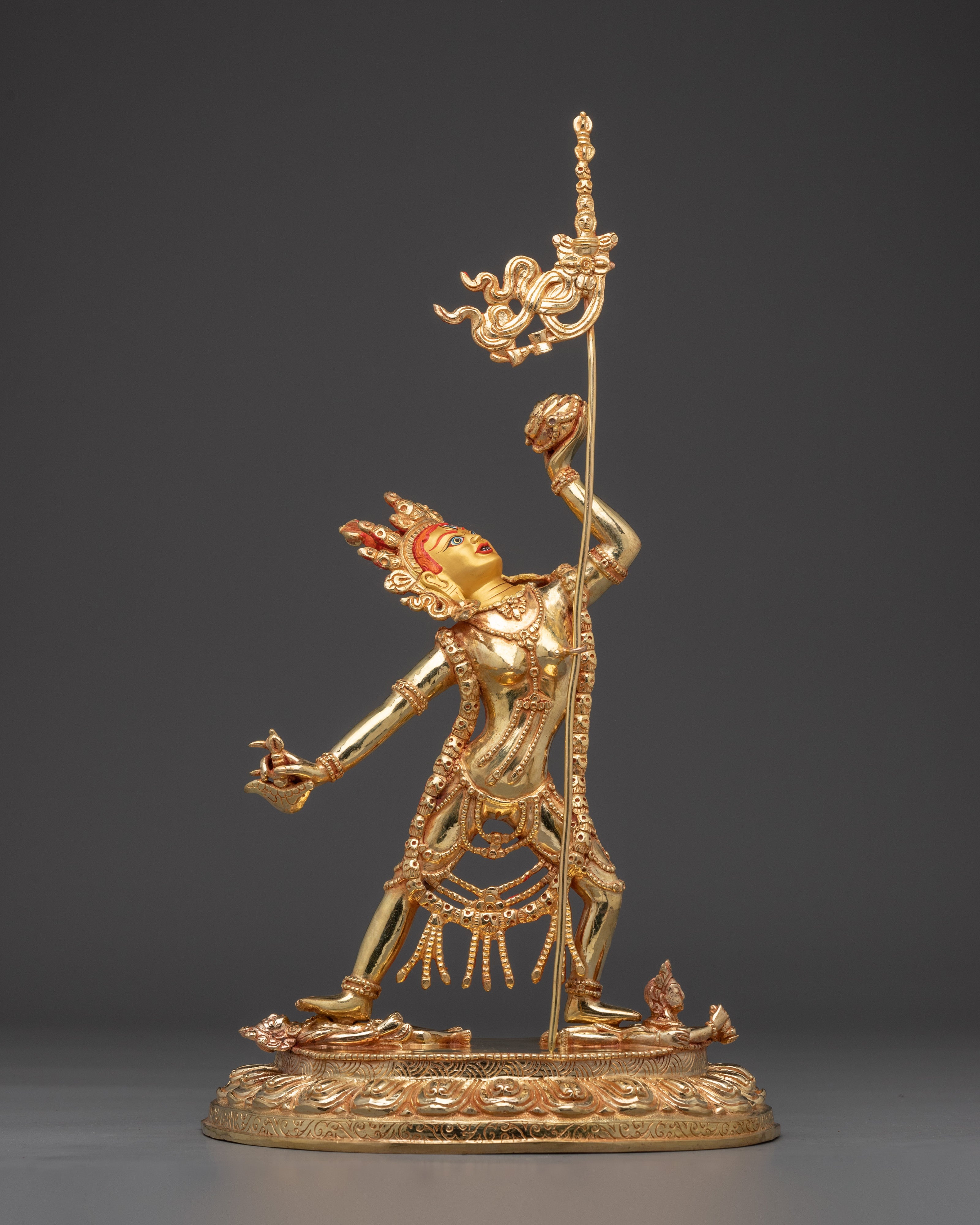 Golden Vajrayogini Sculpture | Queen of Dakini