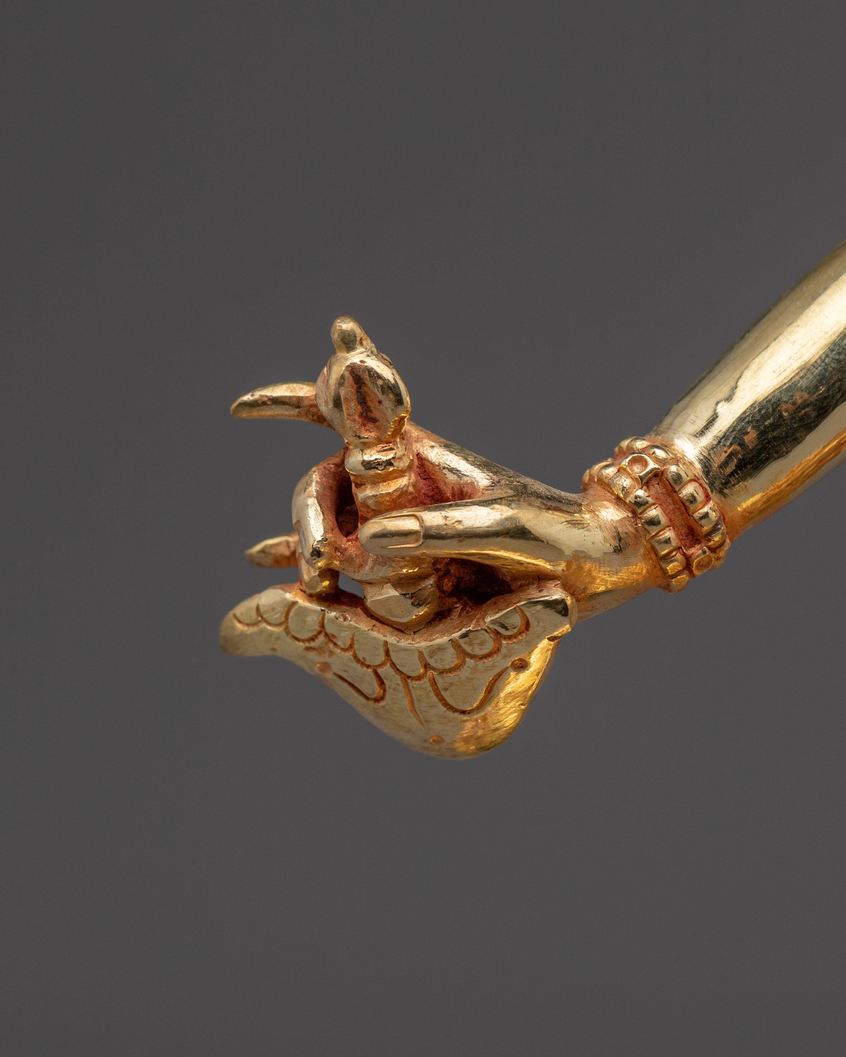 Golden Vajrayogini Sculpture | Queen of Dakini