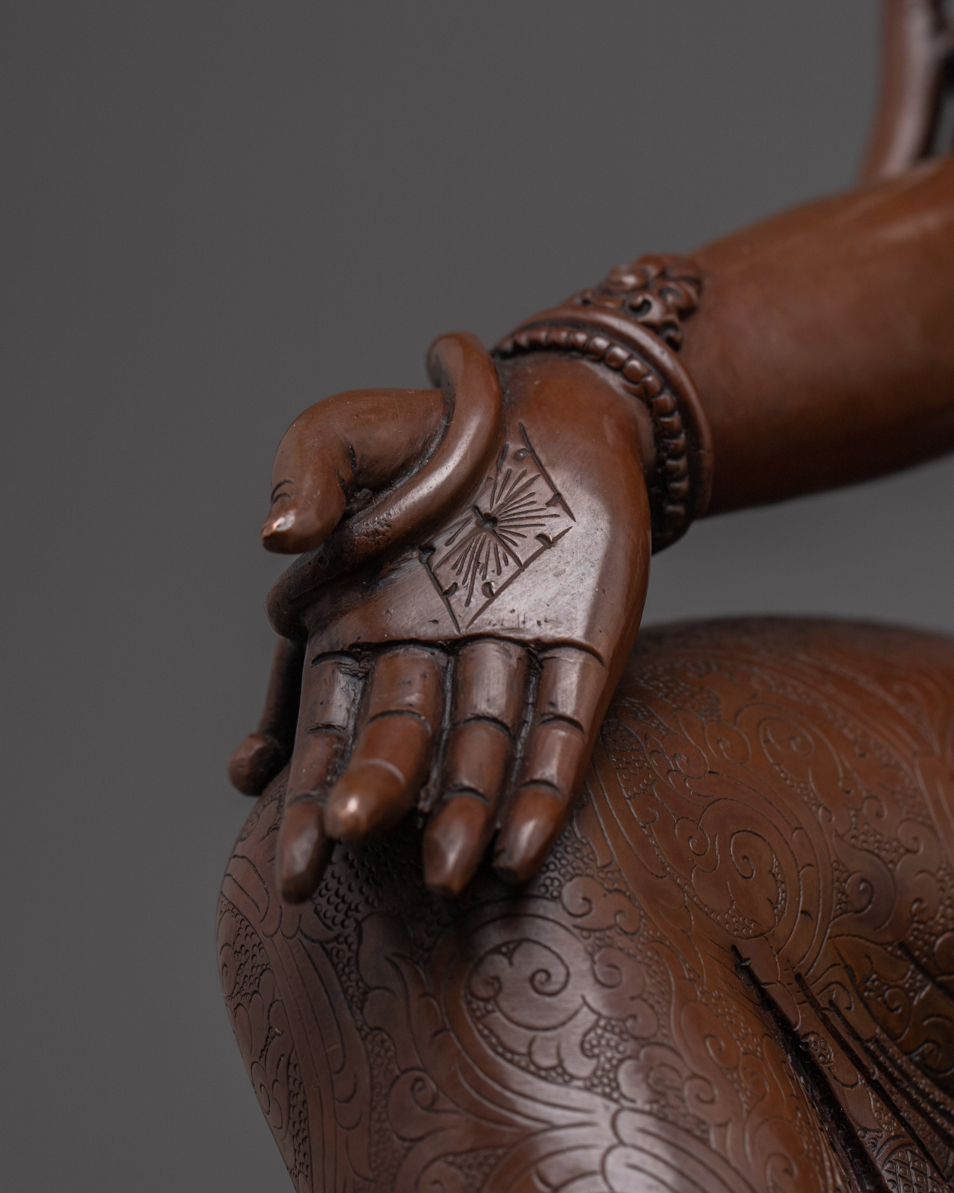 Oxidized Green Tara Decor Statue | Shyama Tara - Compassionate Diety