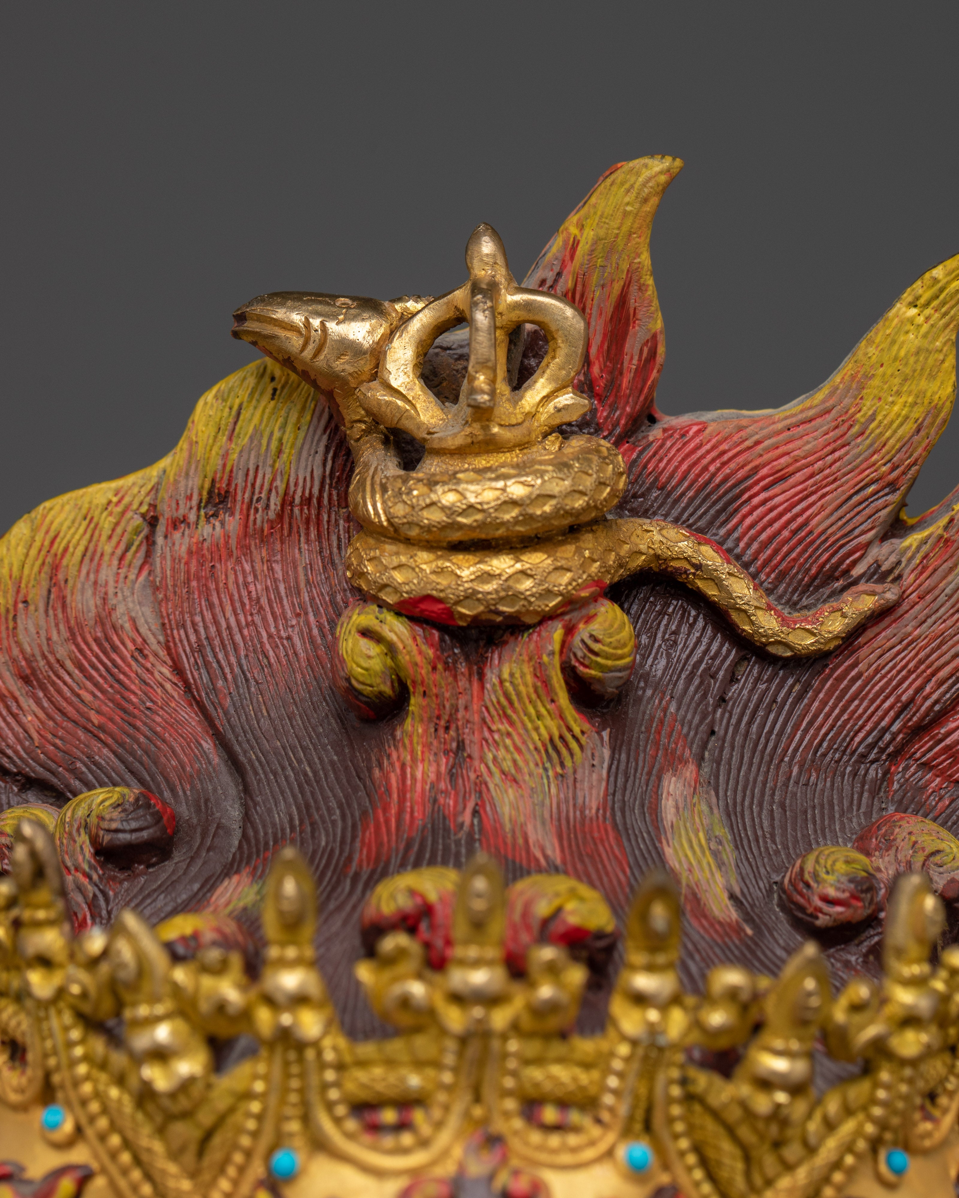 Wrathful Vajrakilaya Statue  | Transmutation of Negativity