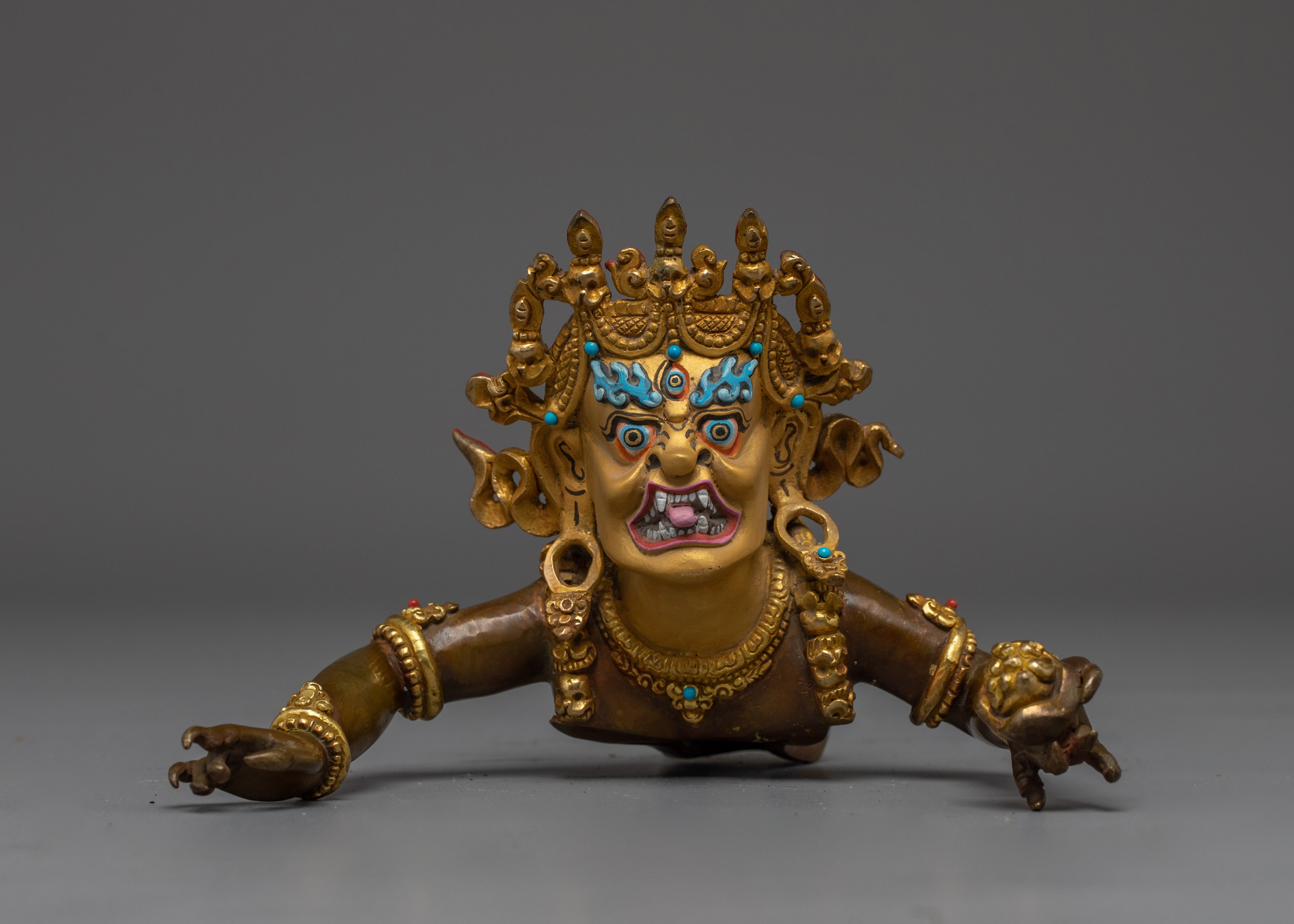 Wrathful Vajrakilaya Statue  | Transmutation of Negativity