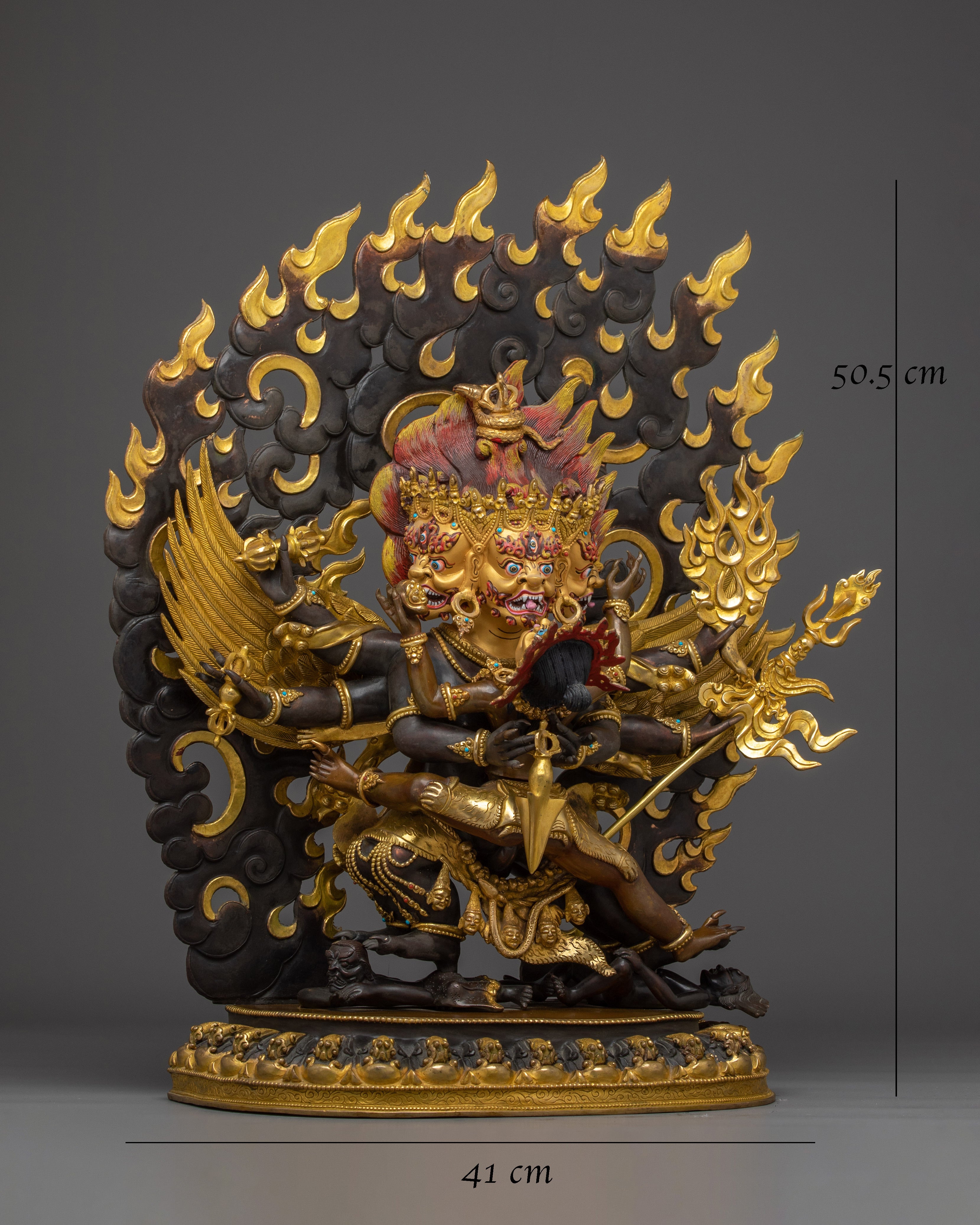 Wrathful Vajrakilaya Statue