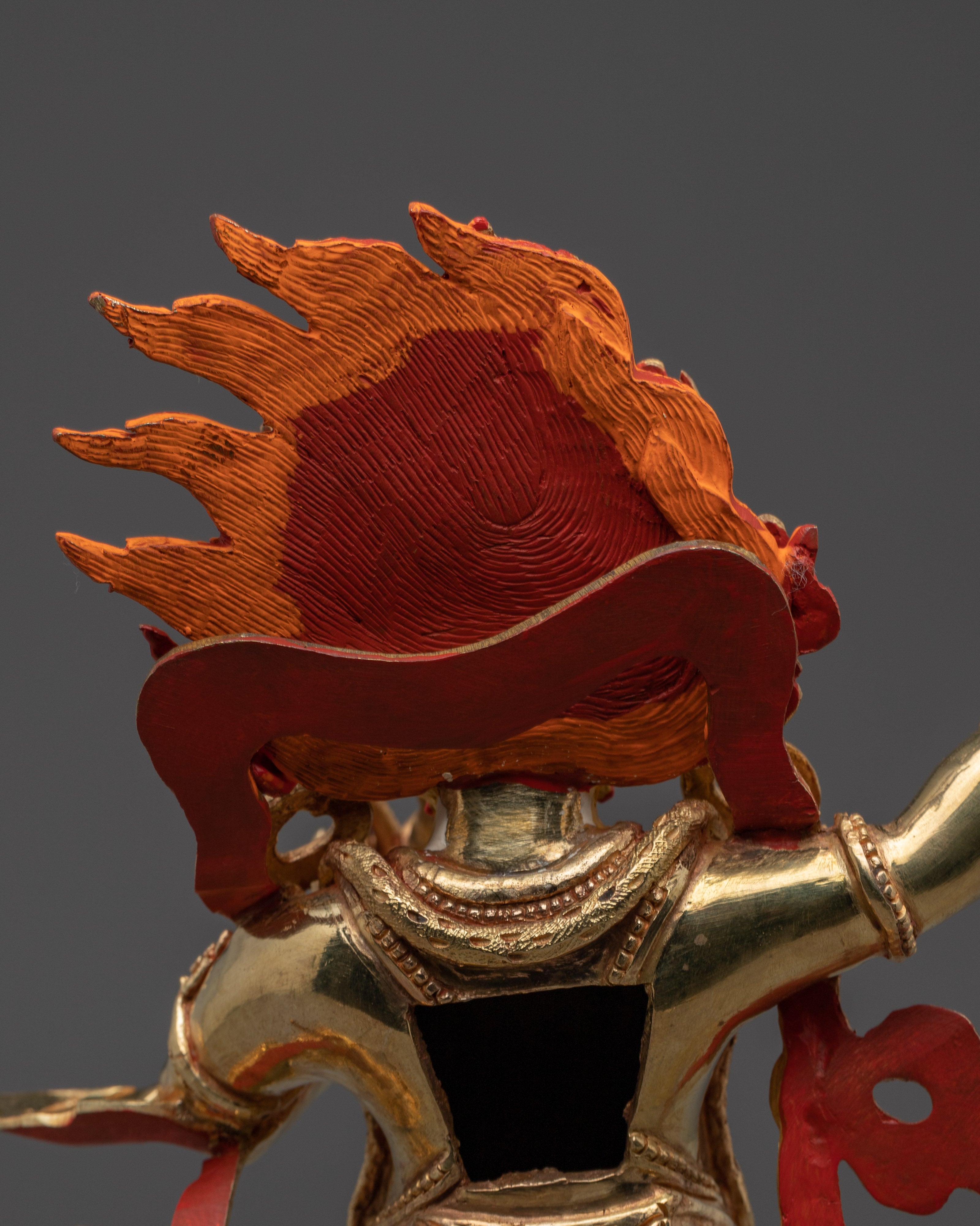 Wrathful Bodhisattva Vajrapani Statue | Buddhist Spiritual Artwork