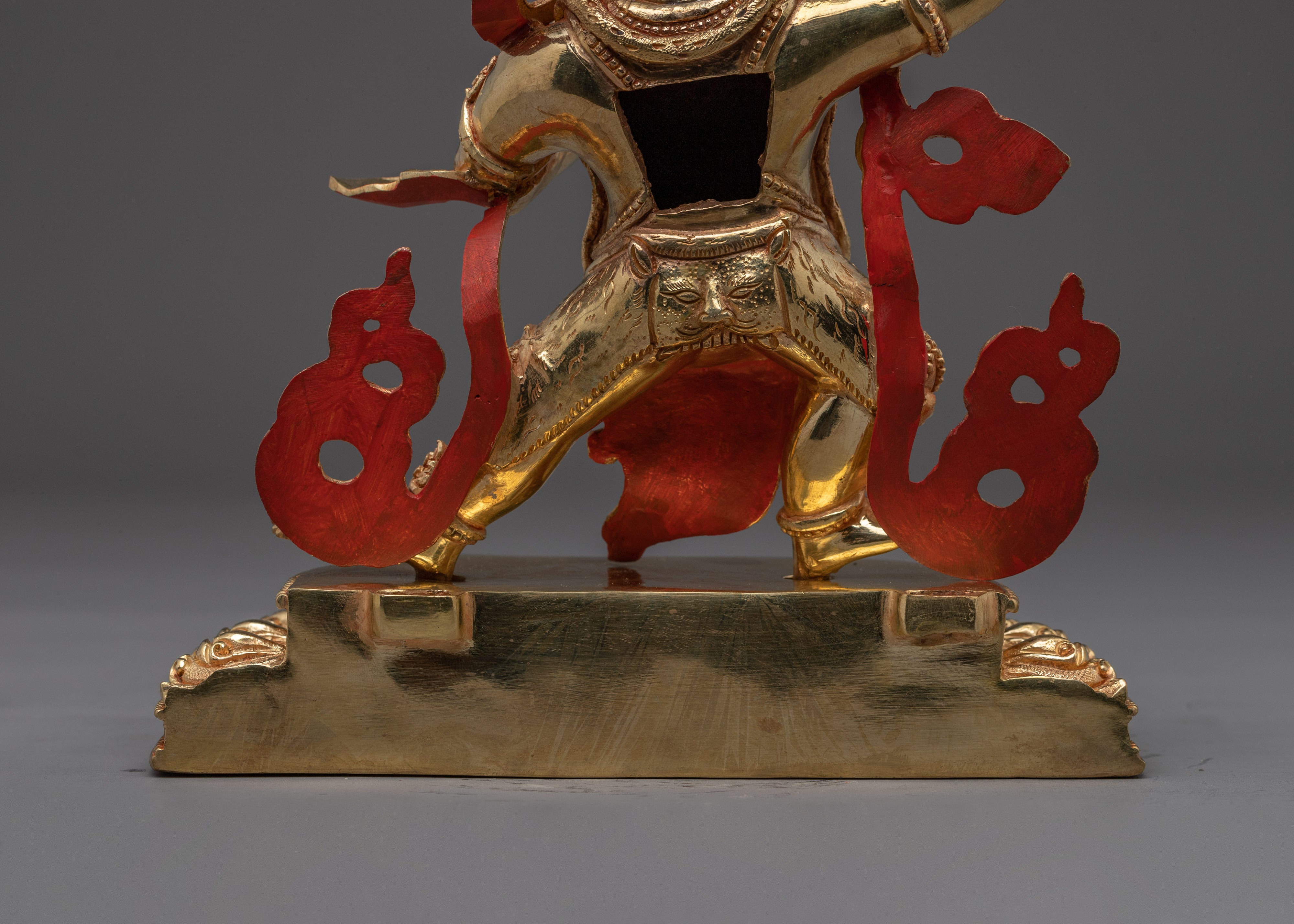Wrathful Bodhisattva Vajrapani Statue | Buddhist Spiritual Artwork