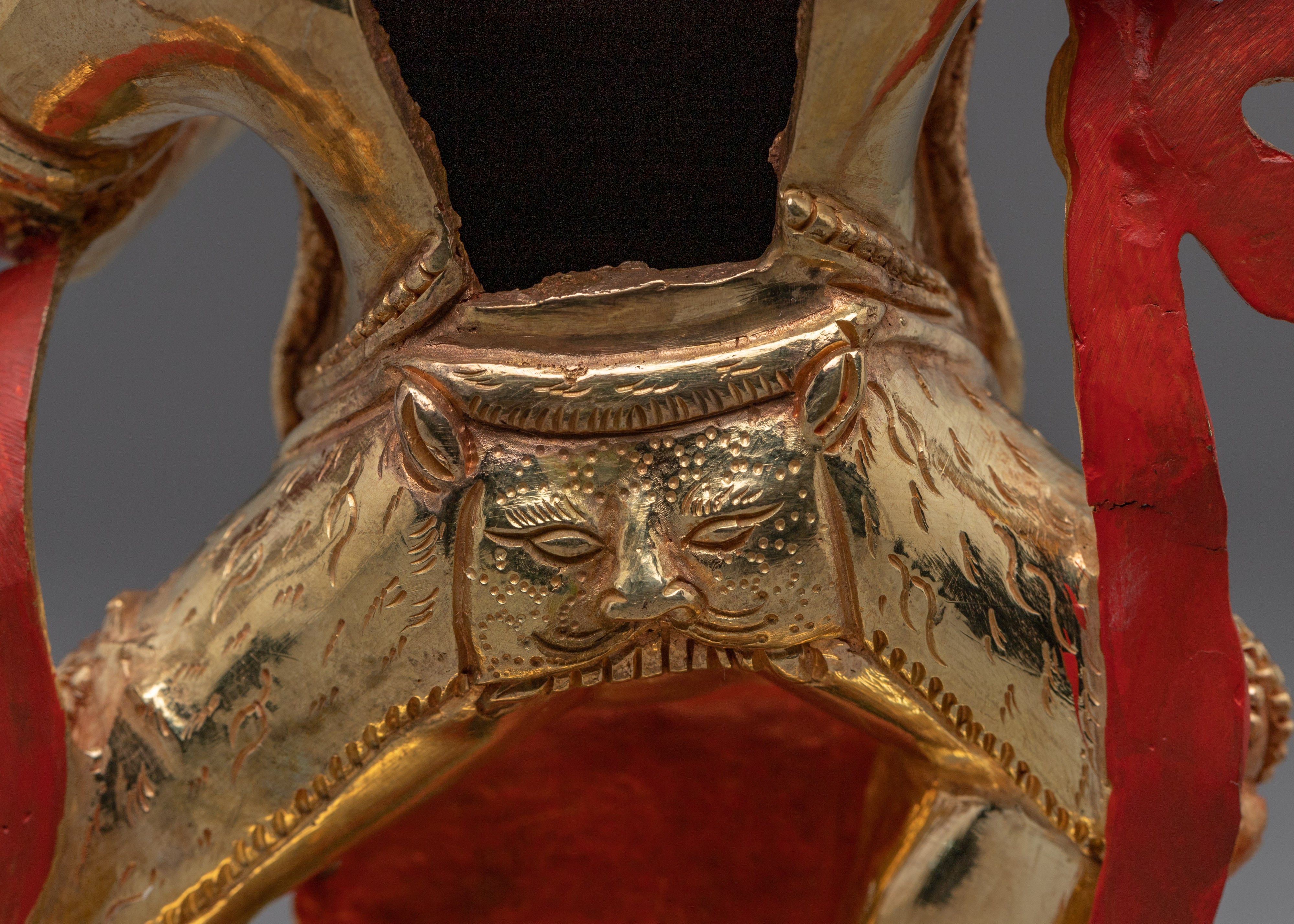 Wrathful Bodhisattva Vajrapani Statue | Buddhist Spiritual Artwork