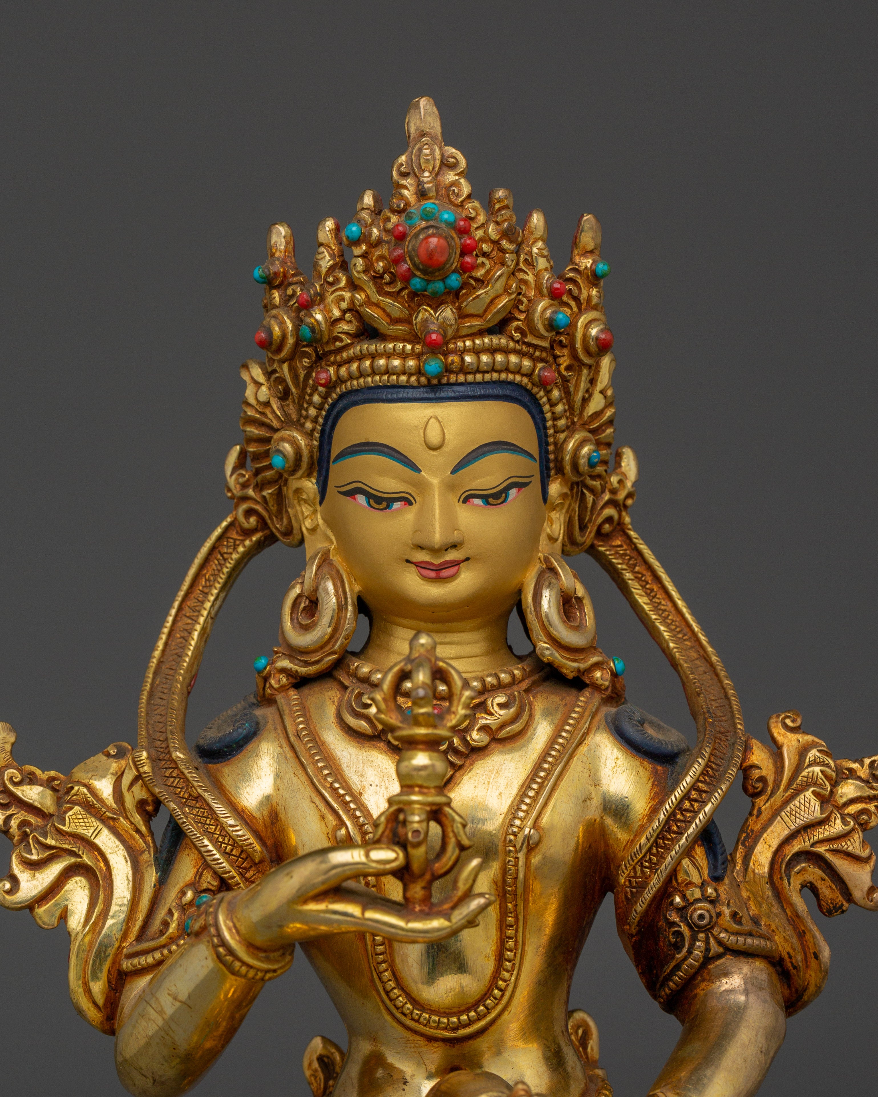 Vajrayana Purification Symbol Vajrasattva Statue | Dorje Sempa Artwork
