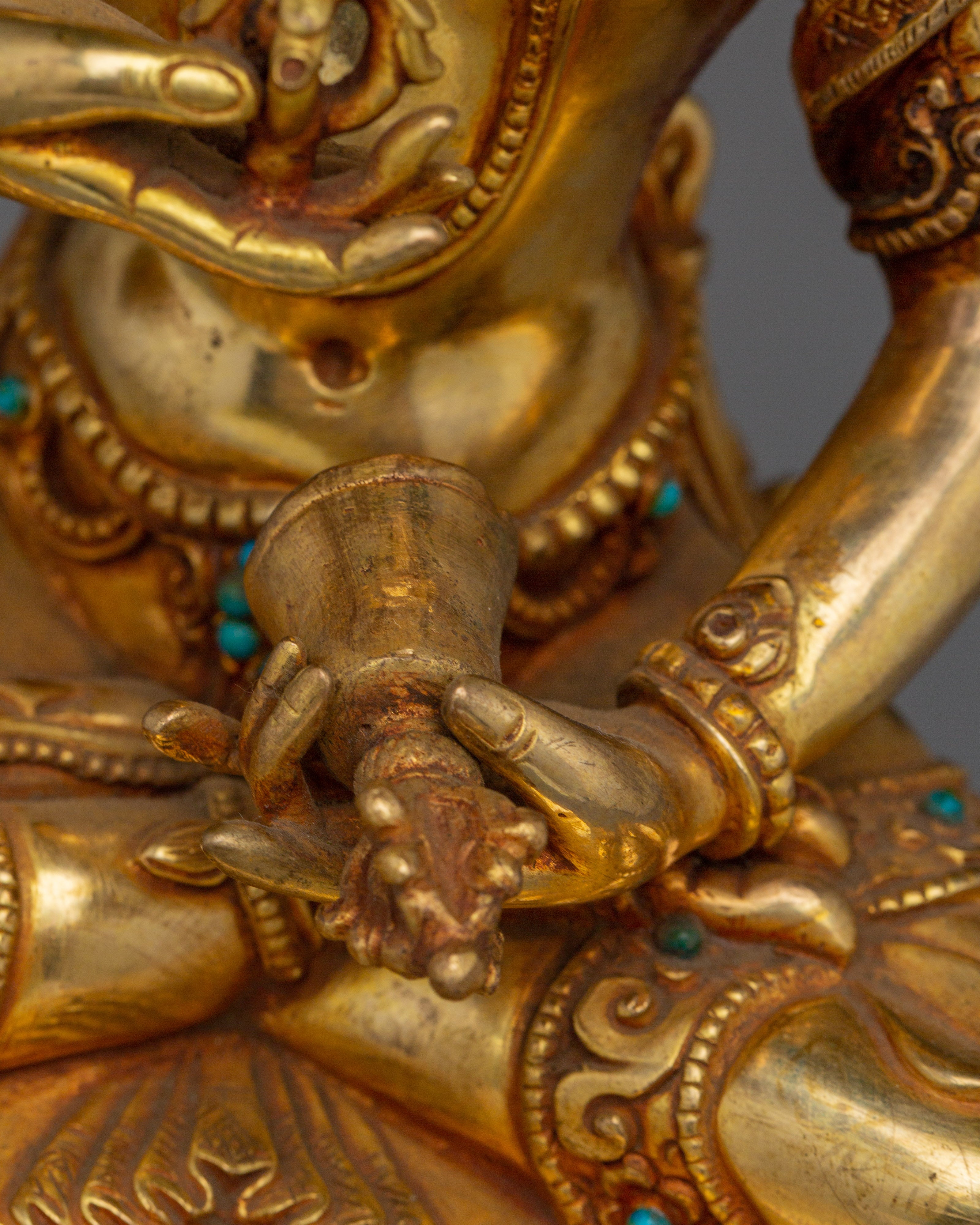 Vajrayana Purification Symbol Vajrasattva Statue | Dorje Sempa Artwork