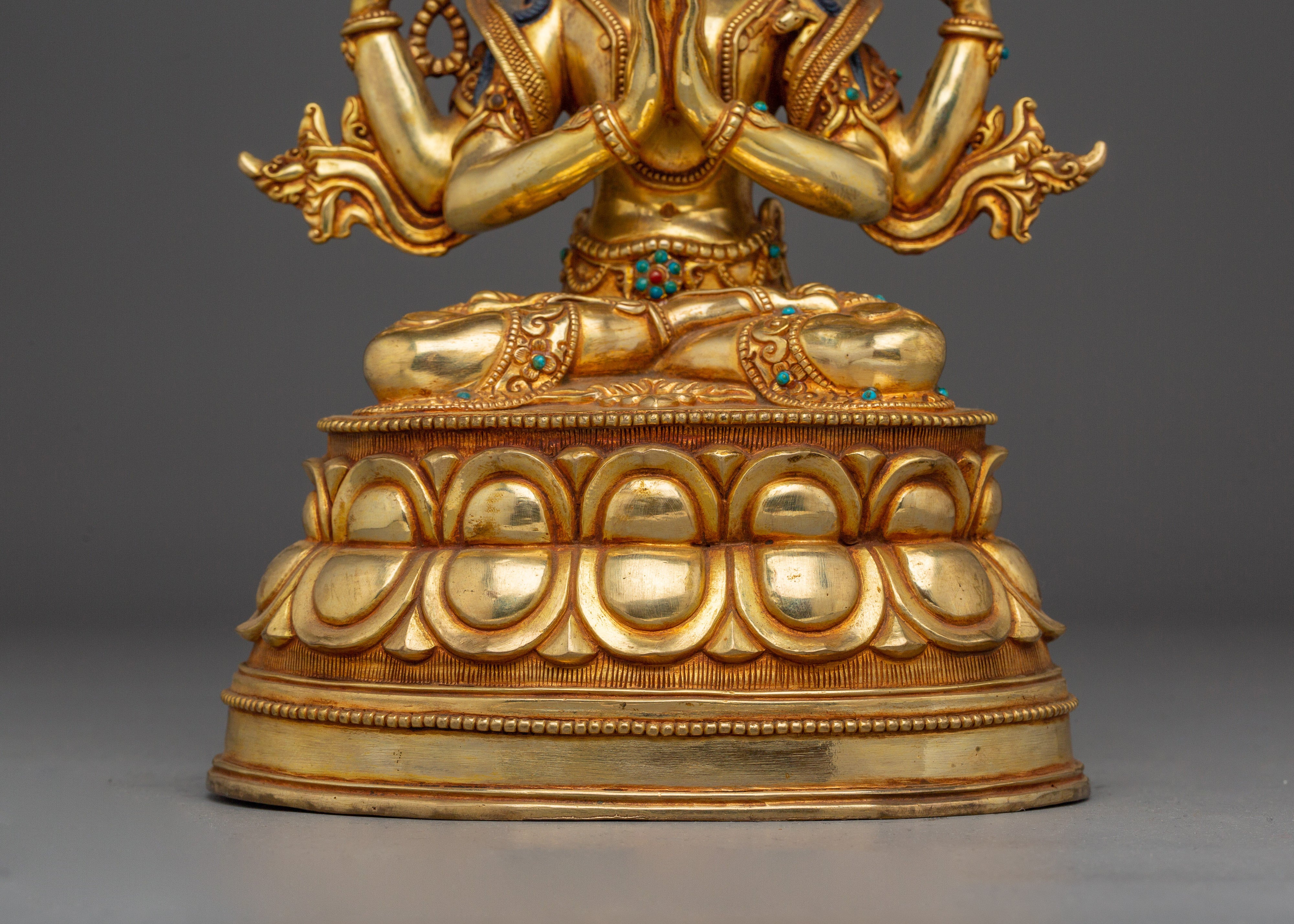 Chenrezig Handcrafted Statue | Avalokiteshvara Artwork