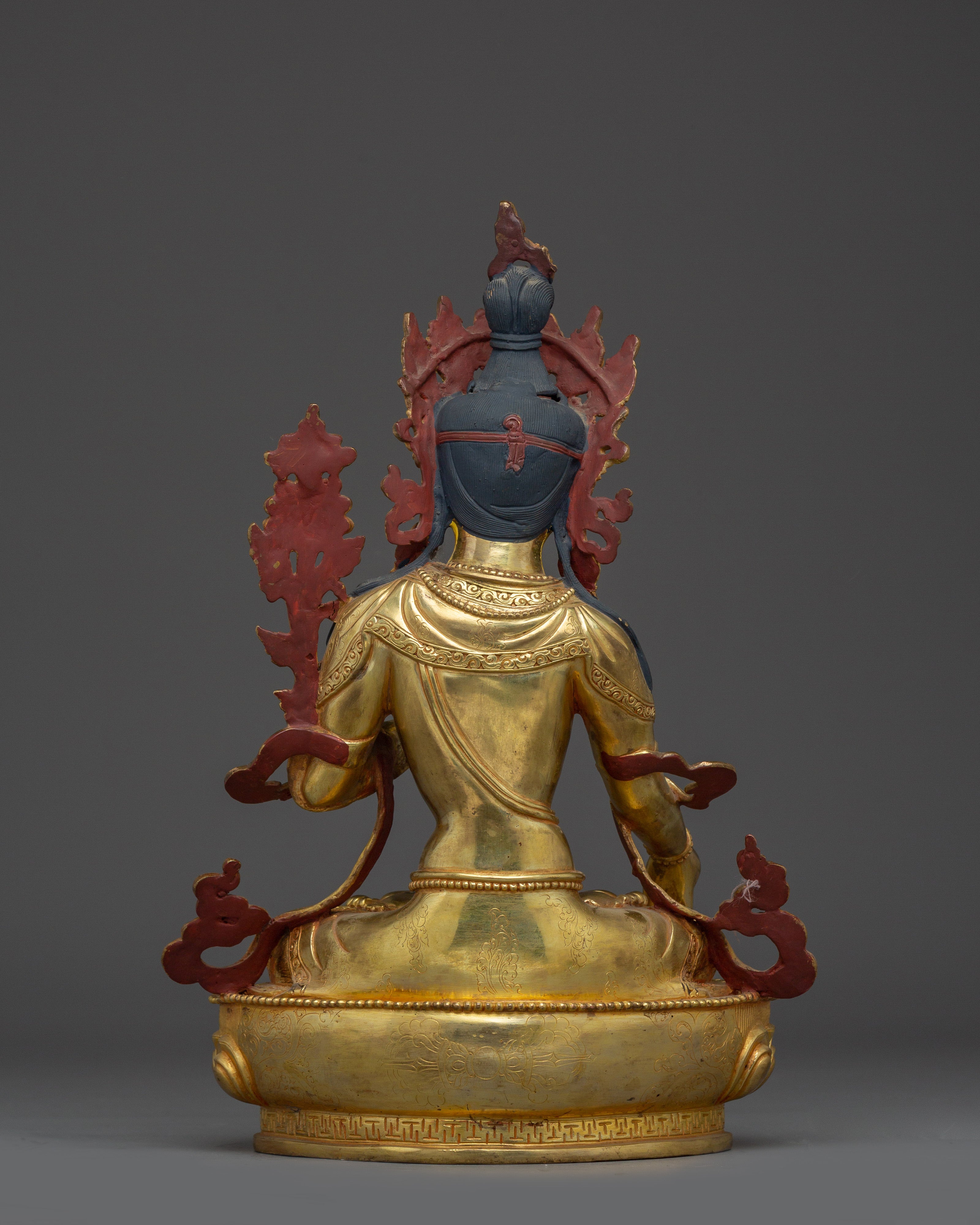 Meditation Goddess White Tara Statue | Peaceful Tara