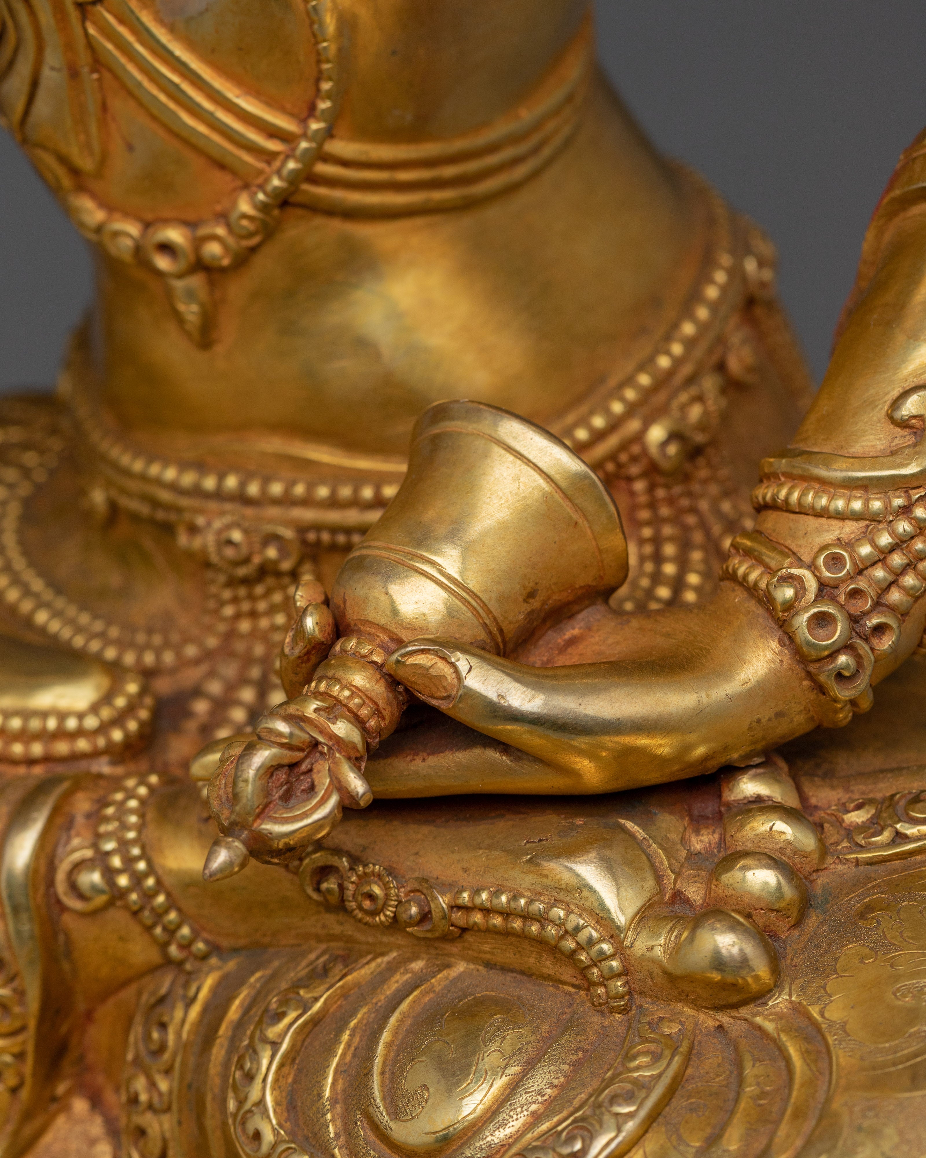 Handcrafted Vajrasattva Statue Made in Nepal | Purification Deity for Altar