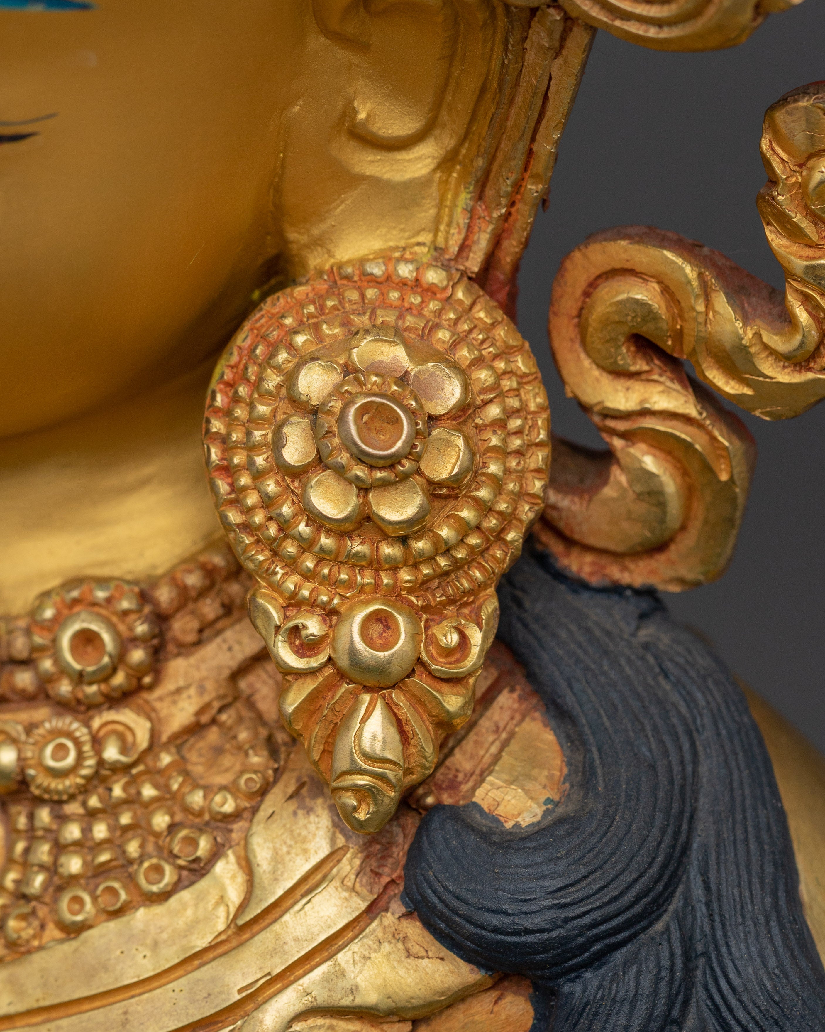 Handcrafted Vajrasattva Statue Made in Nepal | Purification Deity for Altar