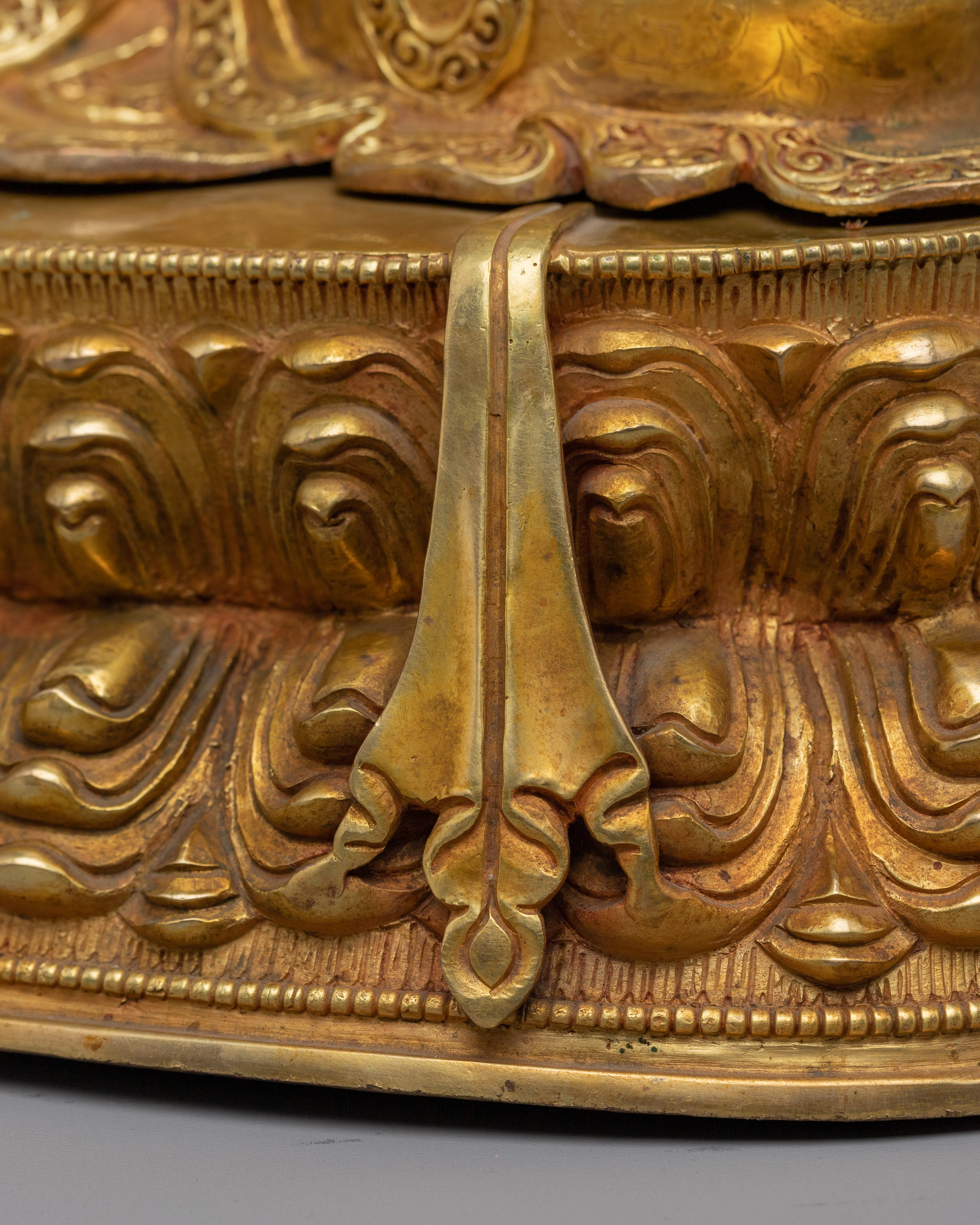 Handcrafted Vajrasattva Statue Made in Nepal | Purification Deity for Altar