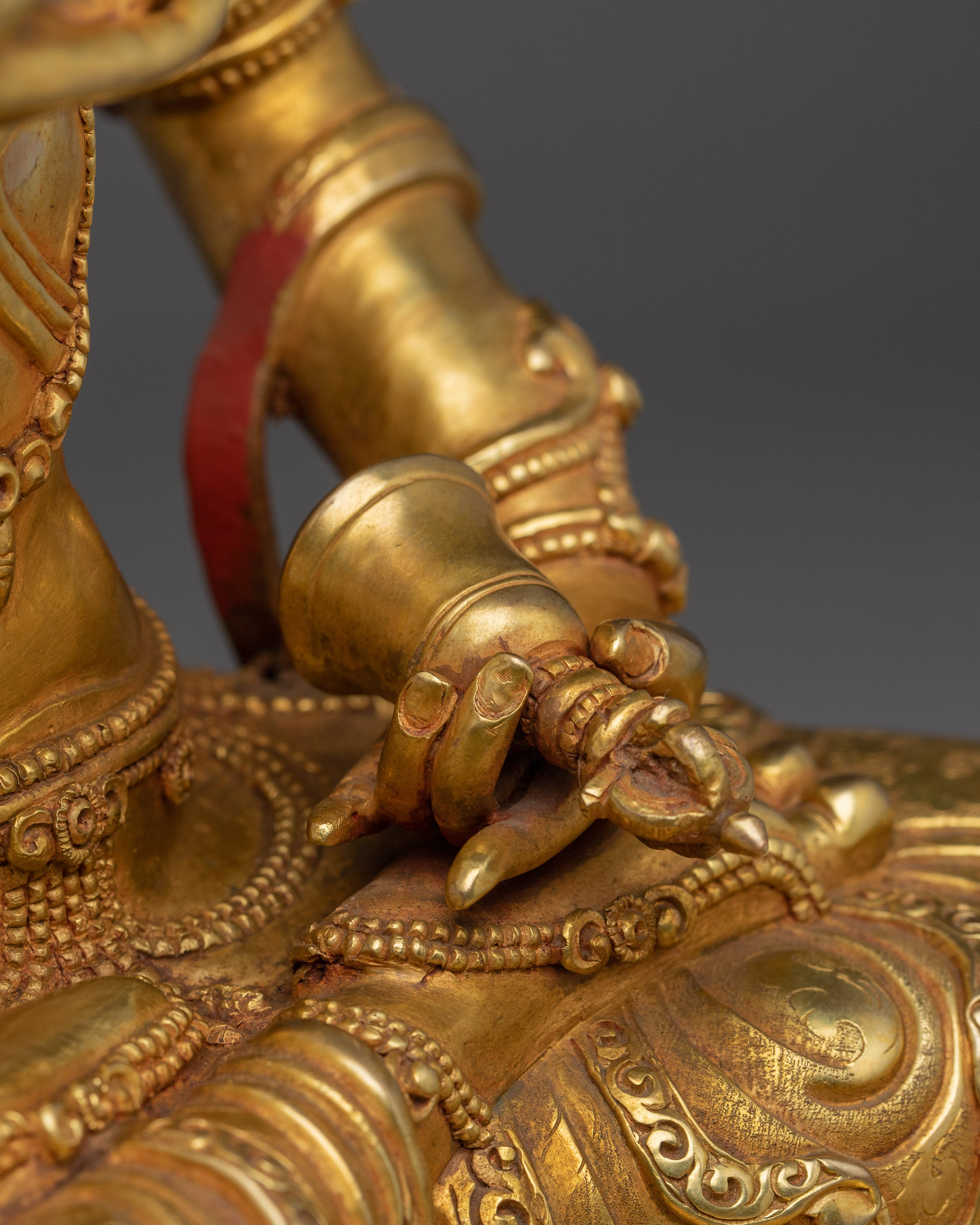 Handcrafted Vajrasattva Statue Made in Nepal | Purification Deity for Altar