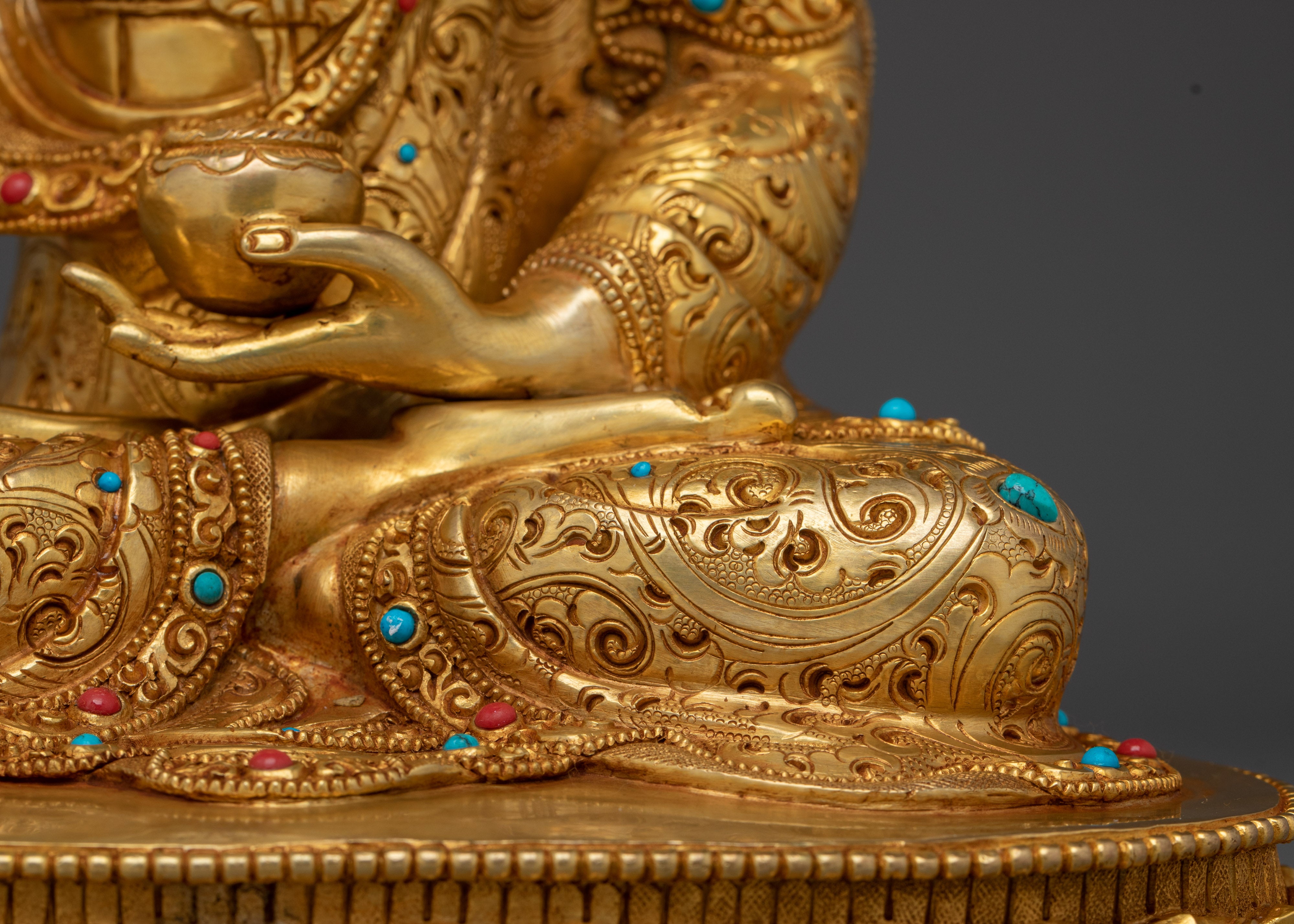 Buddhist Icon Radiant Shakyamuni Buddha Statue | Historical Gautama Buddha