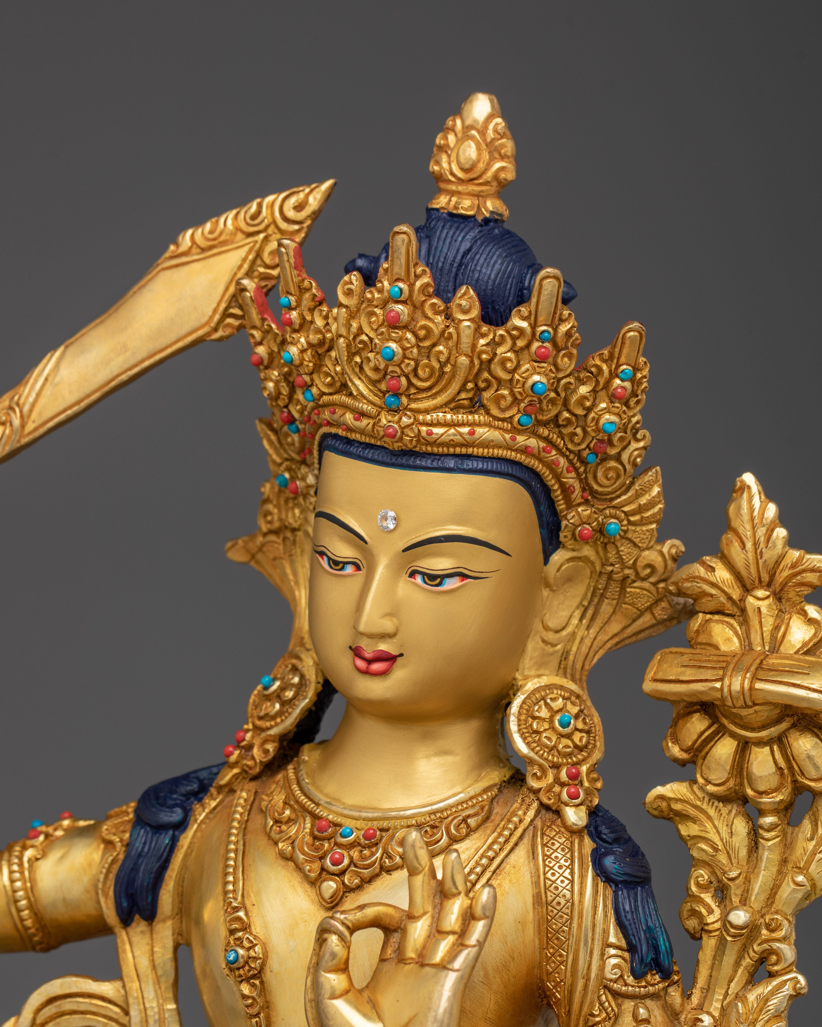 Vajrayana Deity Manjushri | Enlightened wisdom