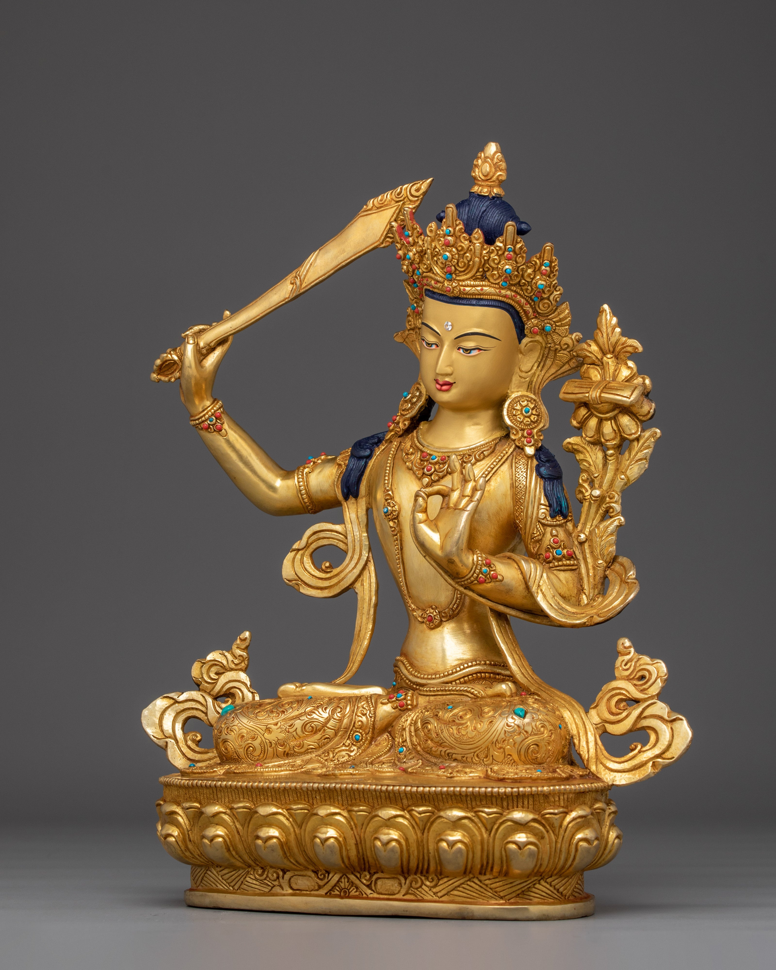 Vajrayana Deity Manjushri | Enlightened wisdom
