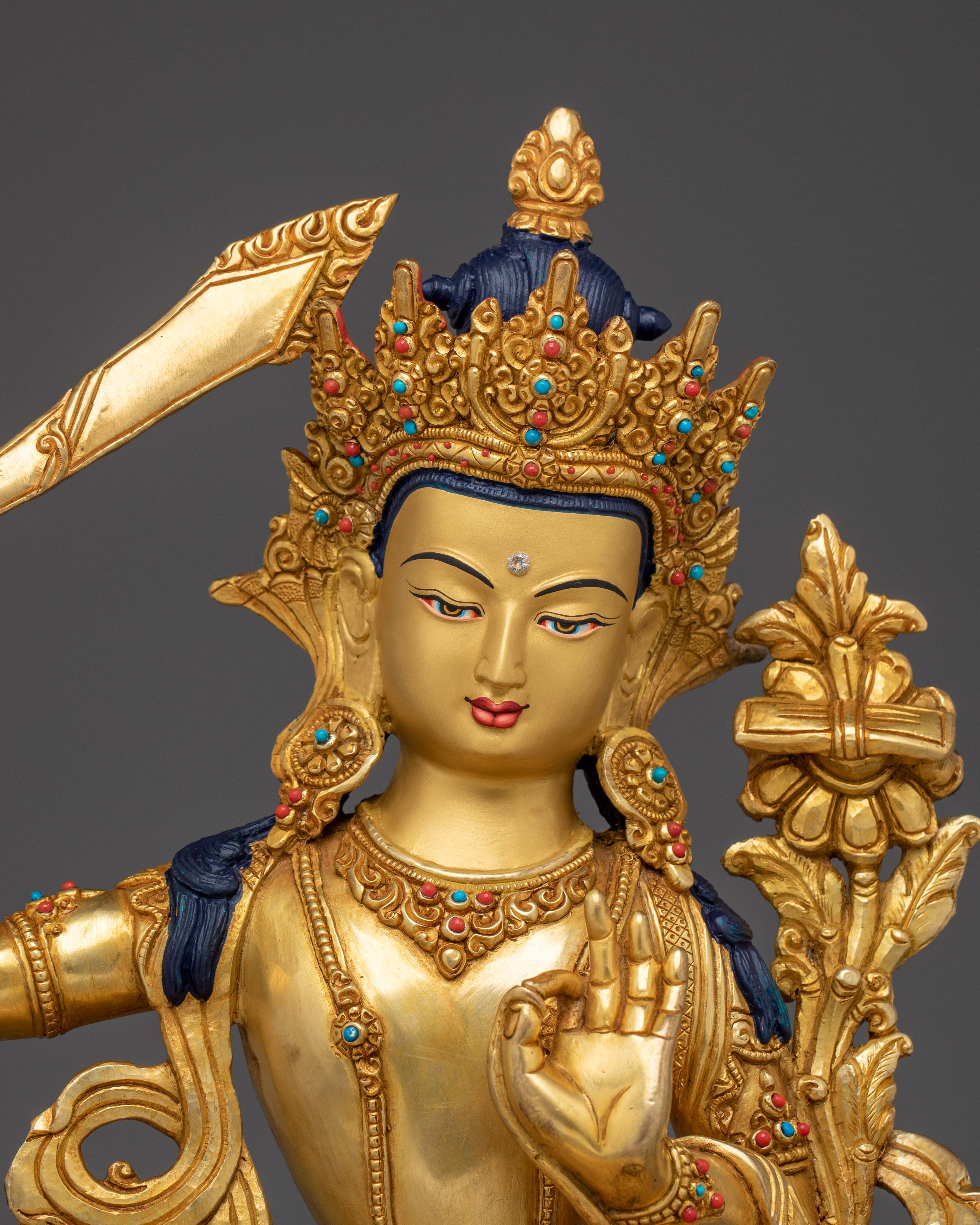 Vajrayana Deity Manjushri | Enlightened wisdom
