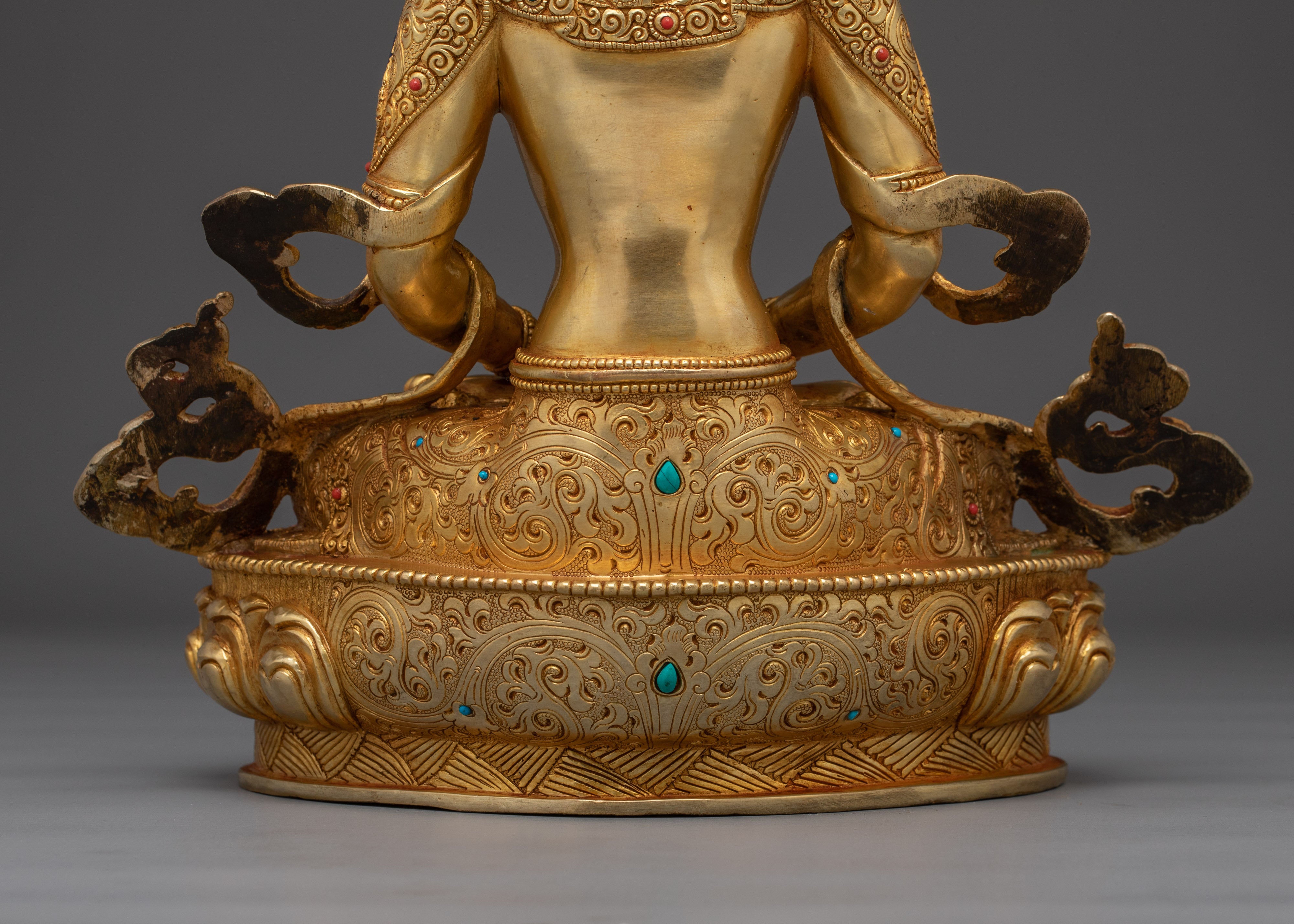 Spiritual Vitality Amitayus Statue | Peaceful Buddha