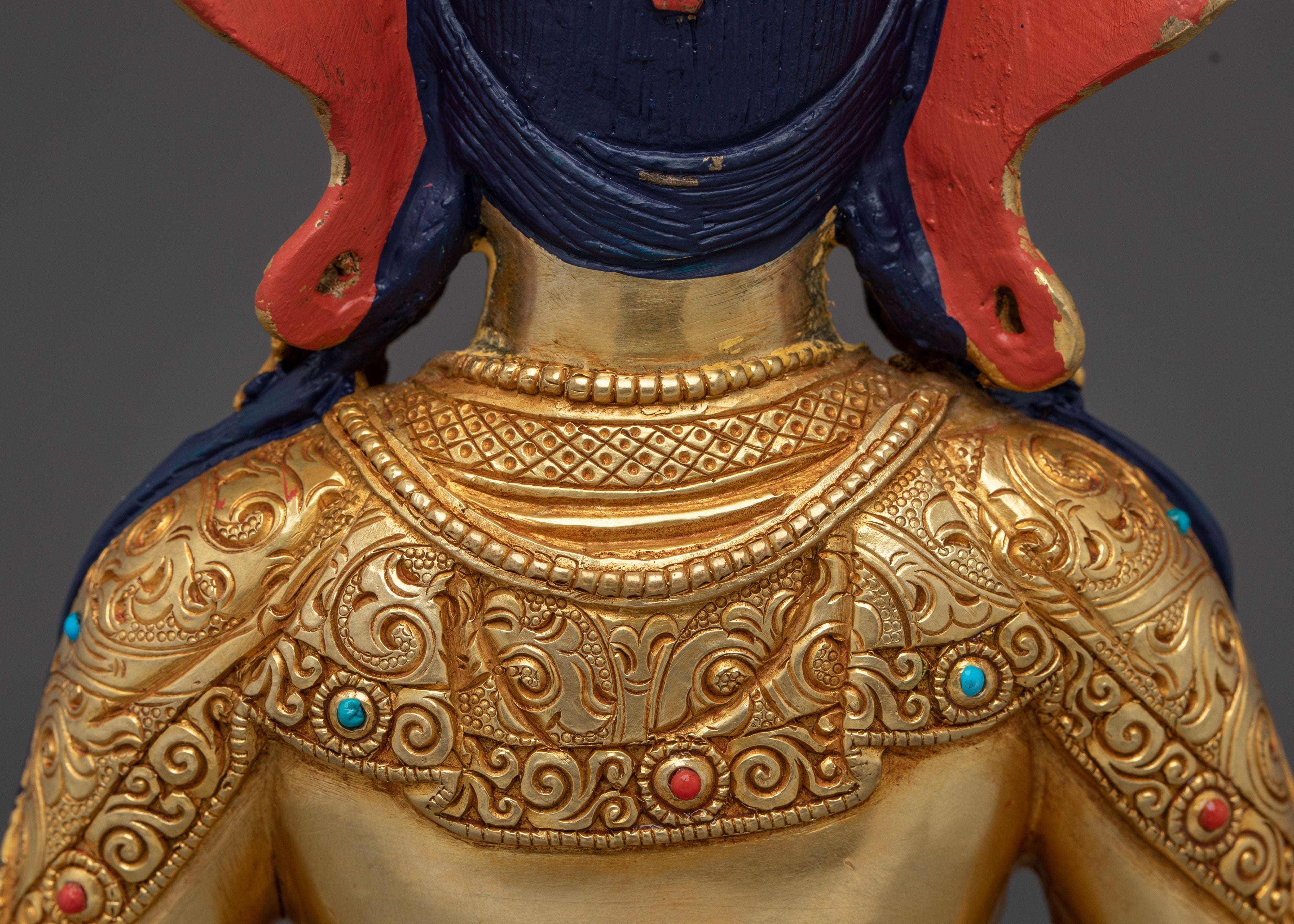 Spiritual Vitality Amitayus Statue | Peaceful Buddha