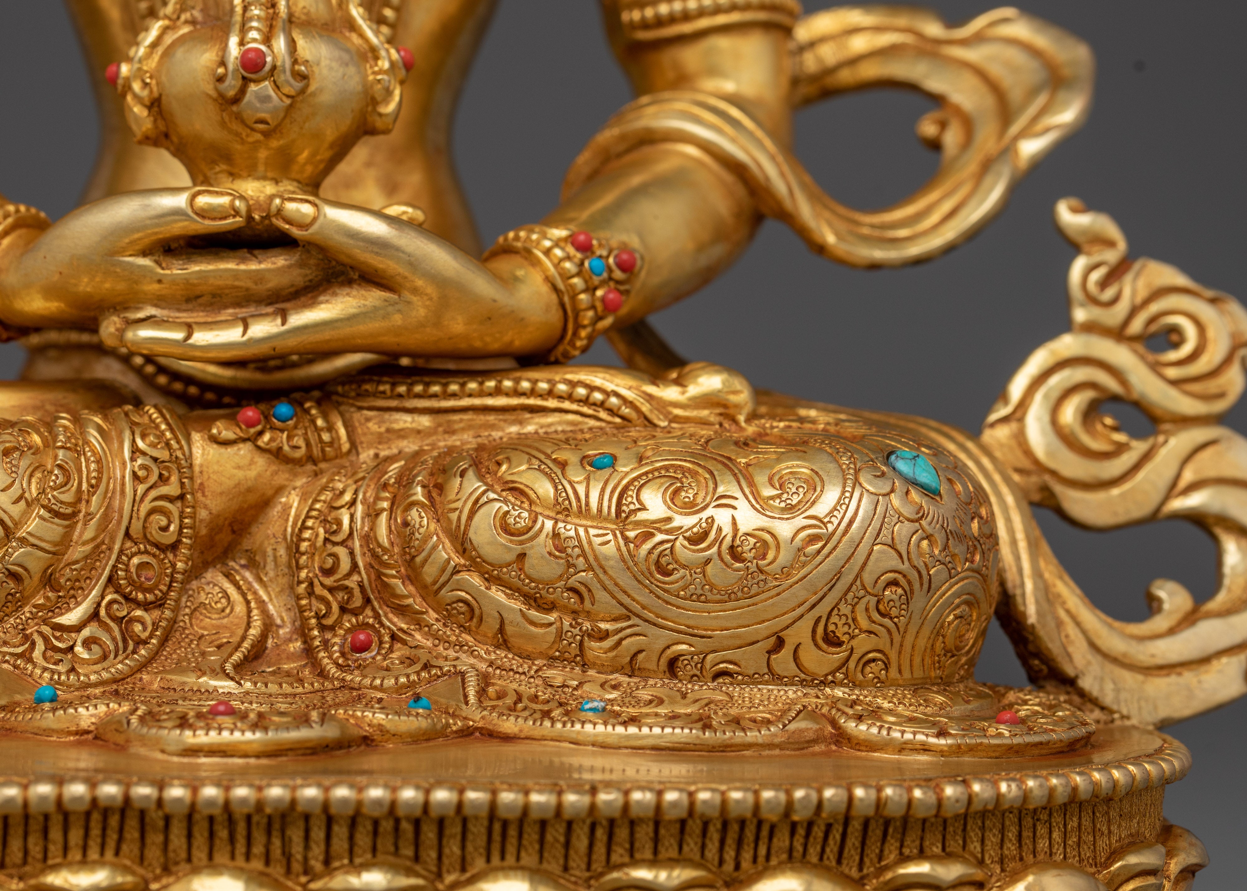 Spiritual Vitality Amitayus Statue | Peaceful Buddha