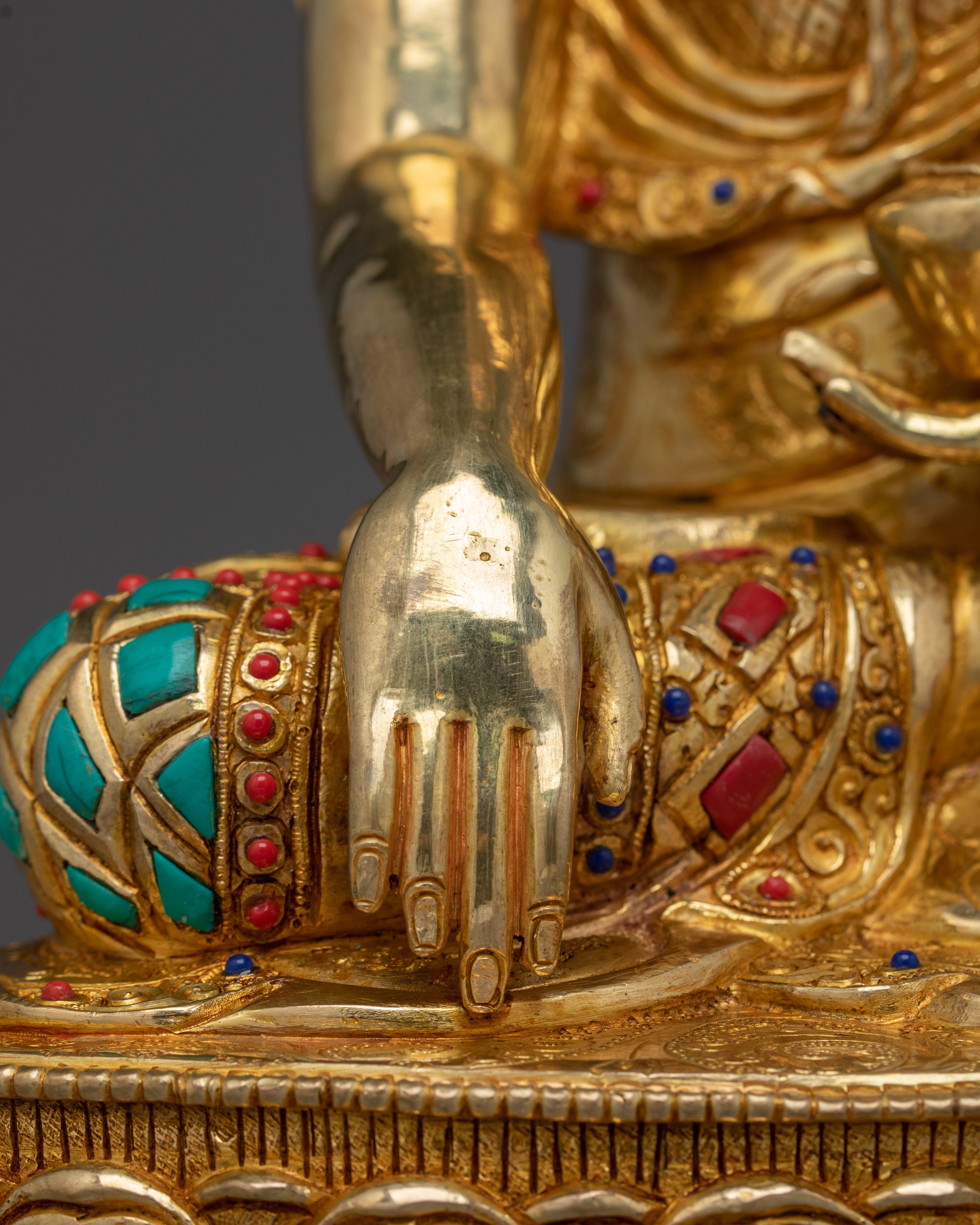 Radiant Shakyamuni Buddha Handmade Statue | Historical Gautama Buddha