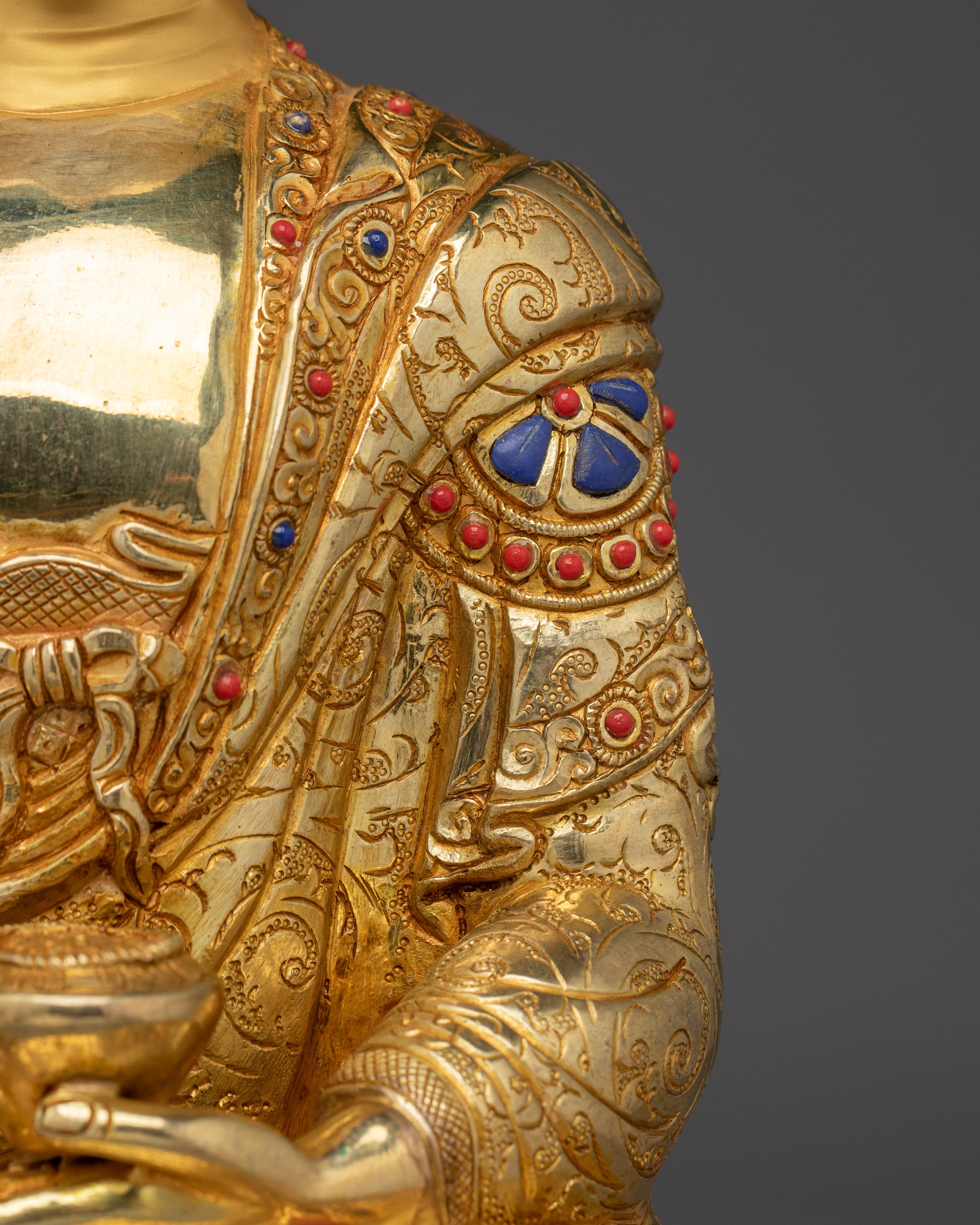 Radiant Shakyamuni Buddha Handmade Statue | Historical Gautama Buddha