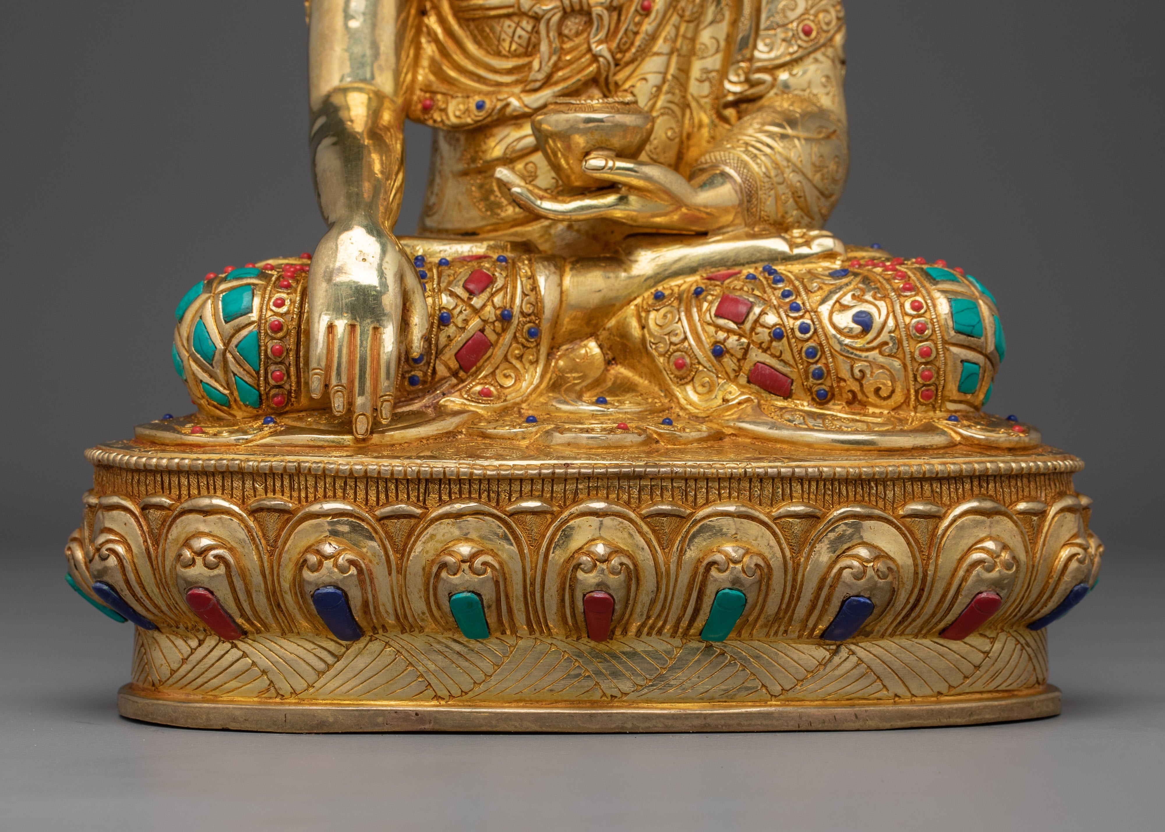 Radiant Shakyamuni Buddha Handmade Statue | Historical Gautama Buddha