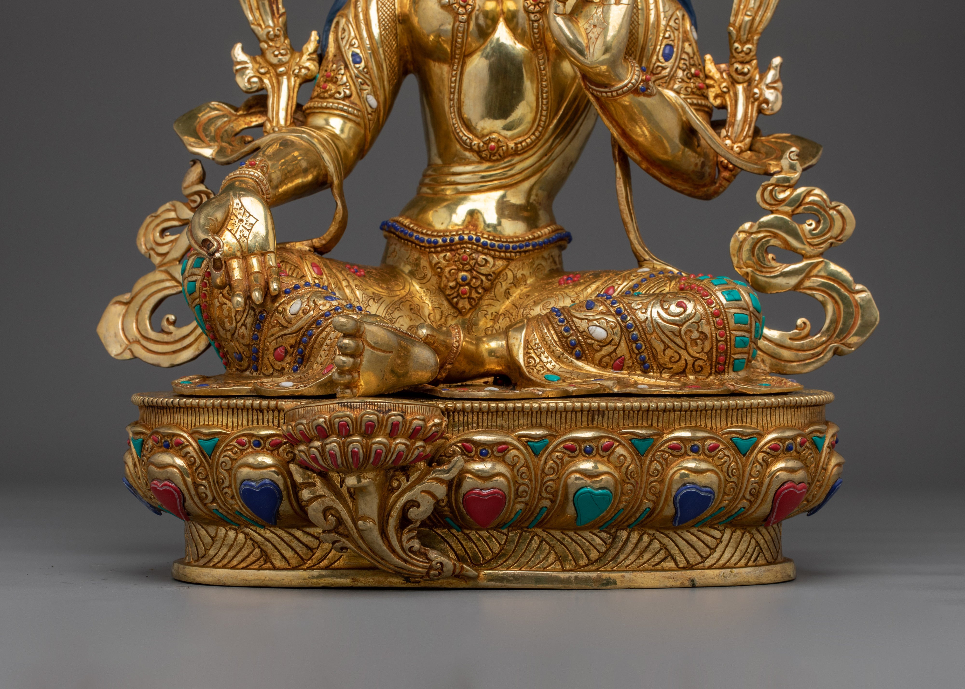 Himalayan Green Tara Handmade Statue | Mother of Liberation