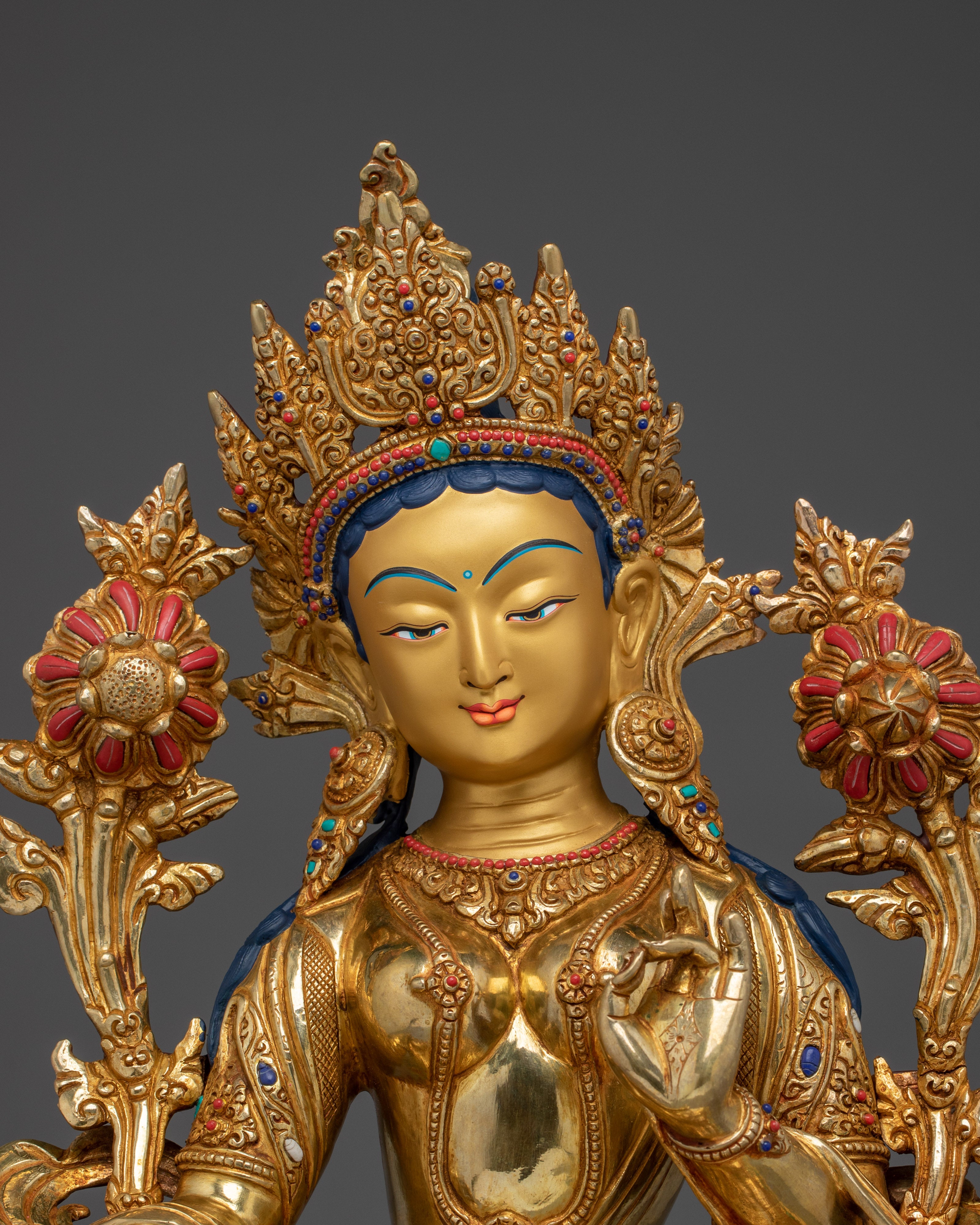 Himalayan Green Tara Handmade Statue | Mother of Liberation