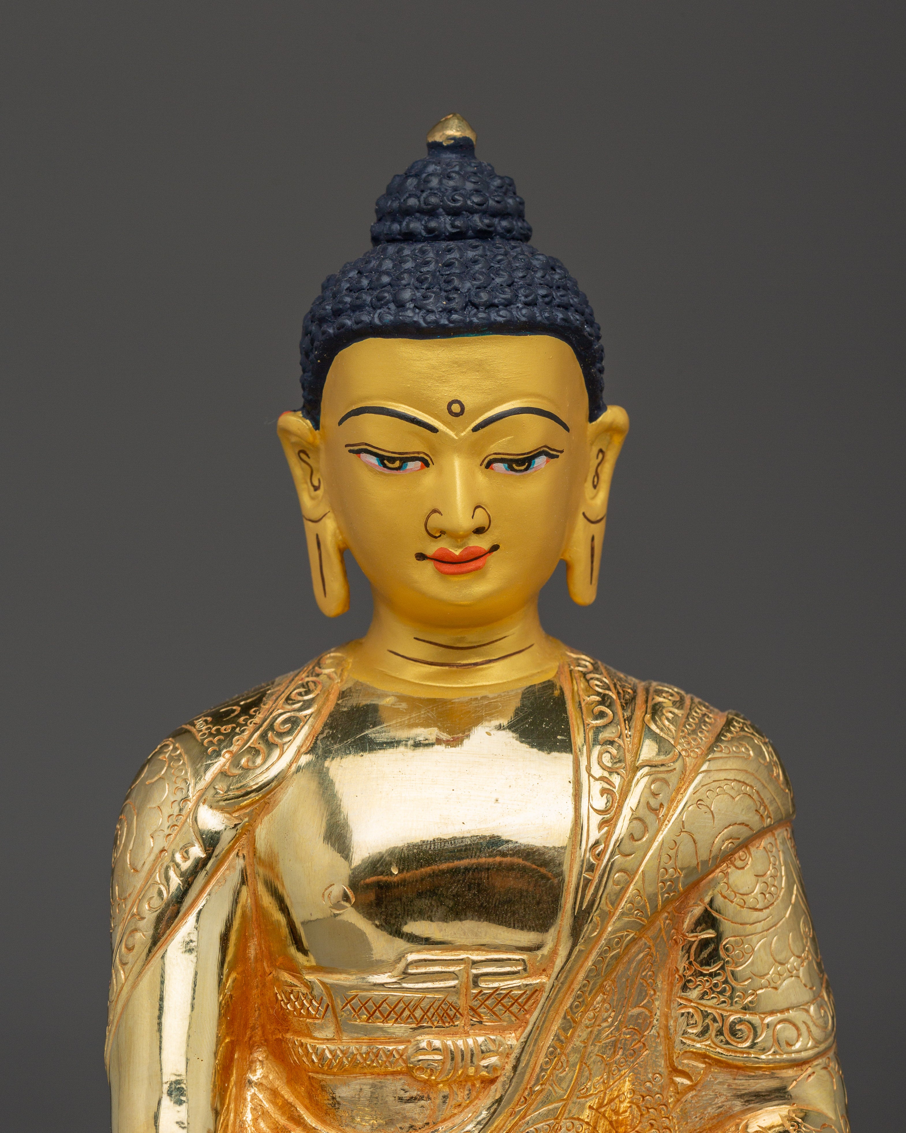 Vajrayana Buddhist Shakyamuni buddha | Peaceful deity