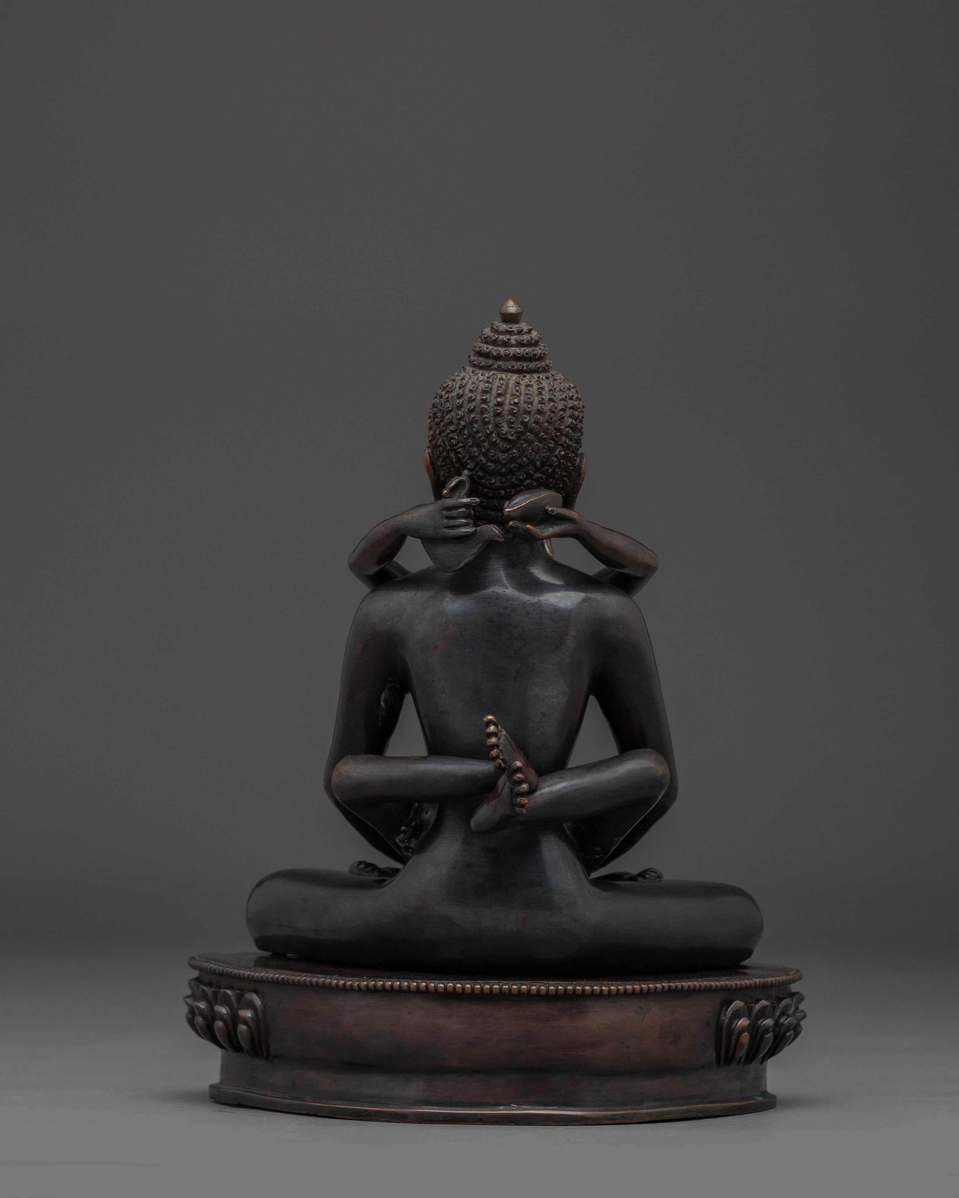 Handmade Samantabhadra with consort Art | Patron of the lotus sutra