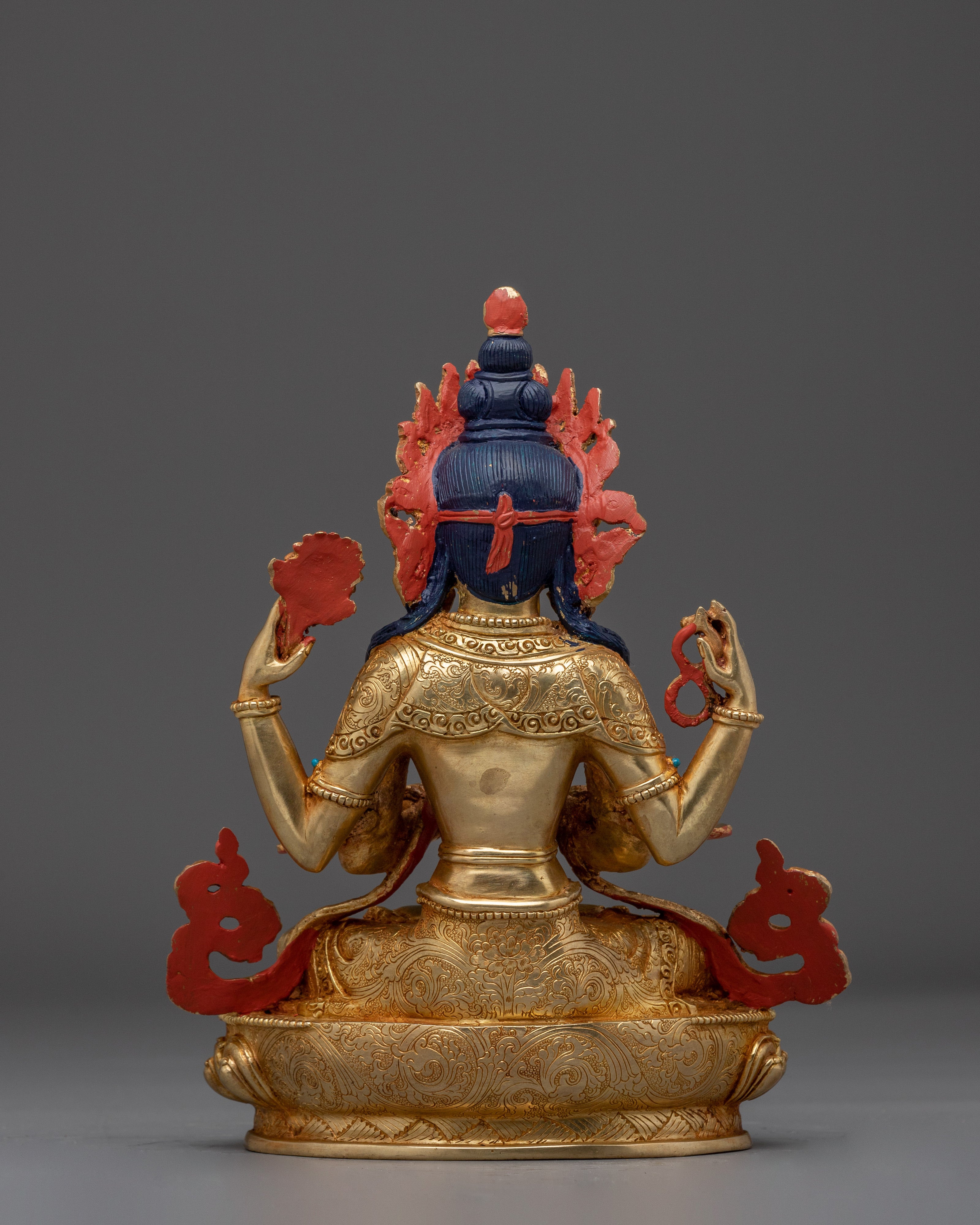 Sacred Buddhist Art of Chenrezig | The one who looks with unwavering eye