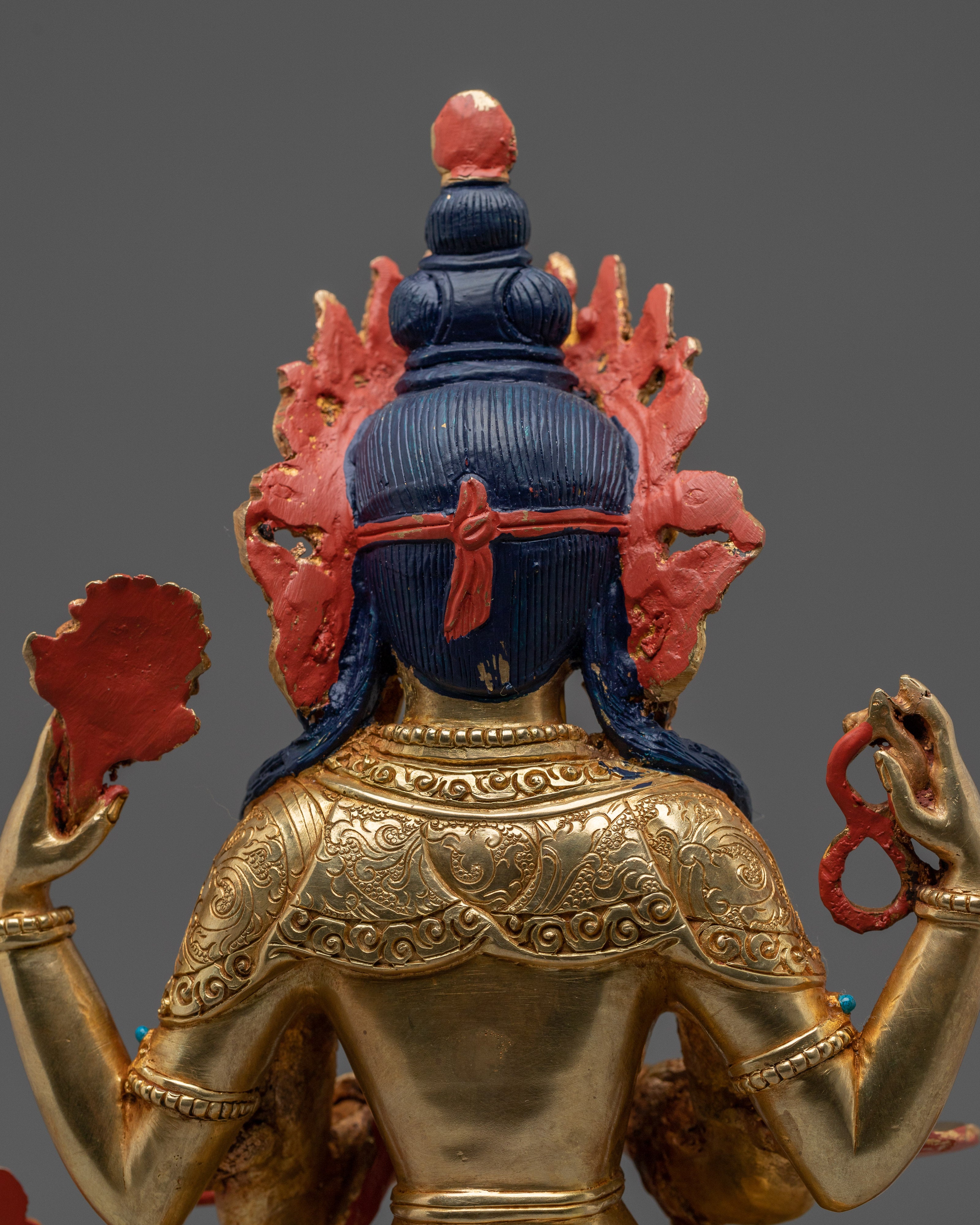 Sacred Buddhist Art of Chenrezig | The one who looks with unwavering eye