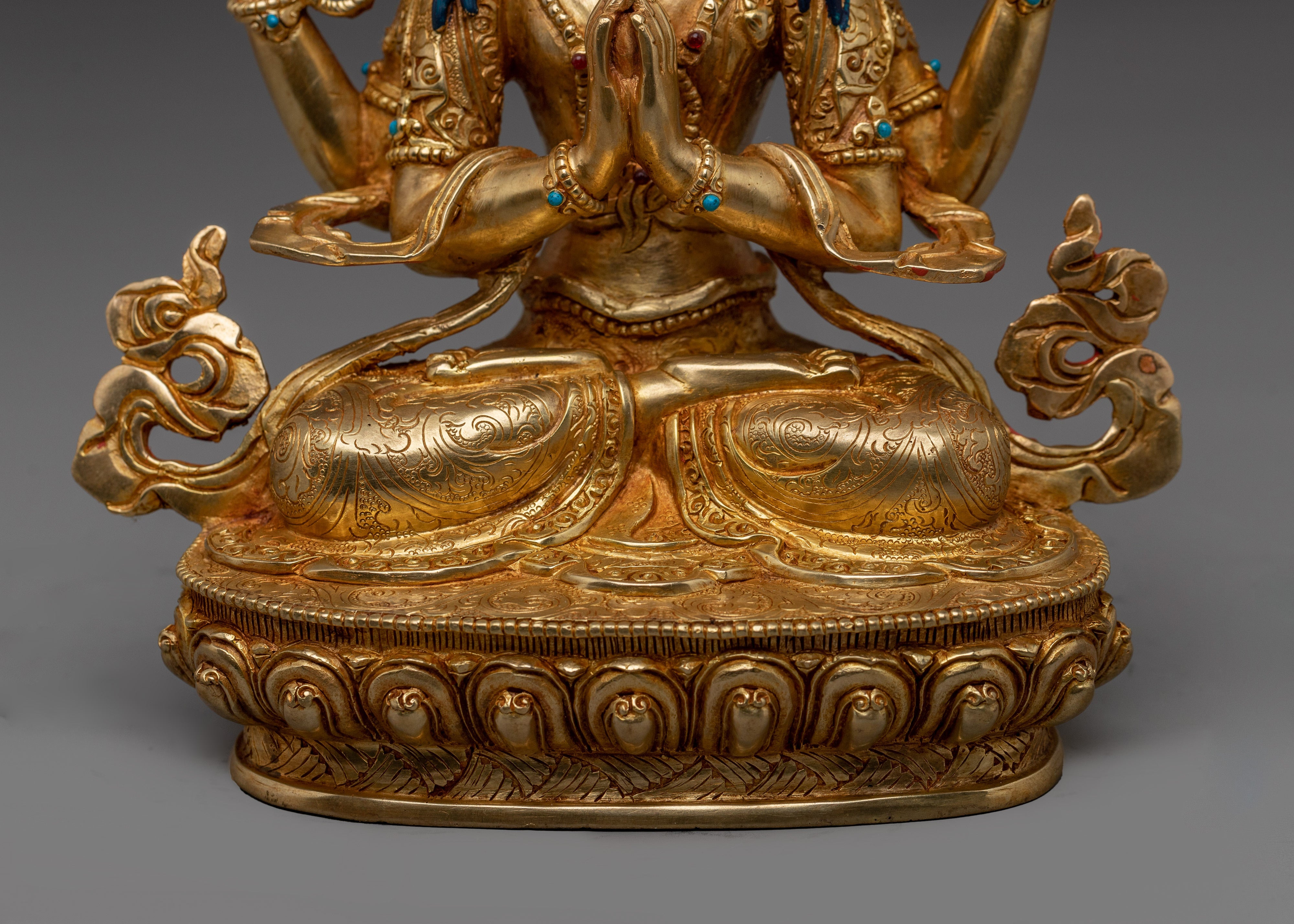Sacred Buddhist Art of Chenrezig | The one who looks with unwavering eye