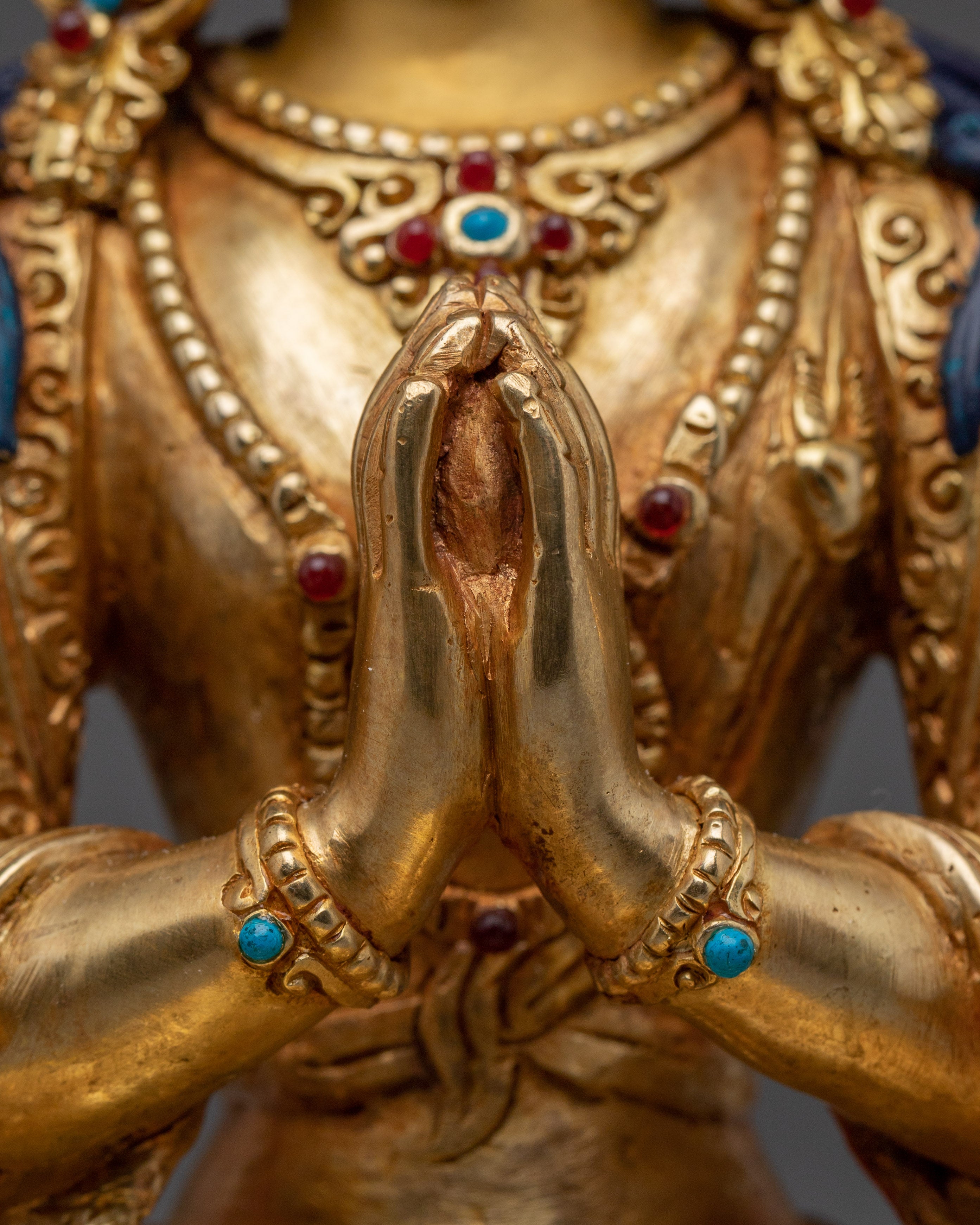 Sacred Buddhist Art of Chenrezig | The one who looks with unwavering eye