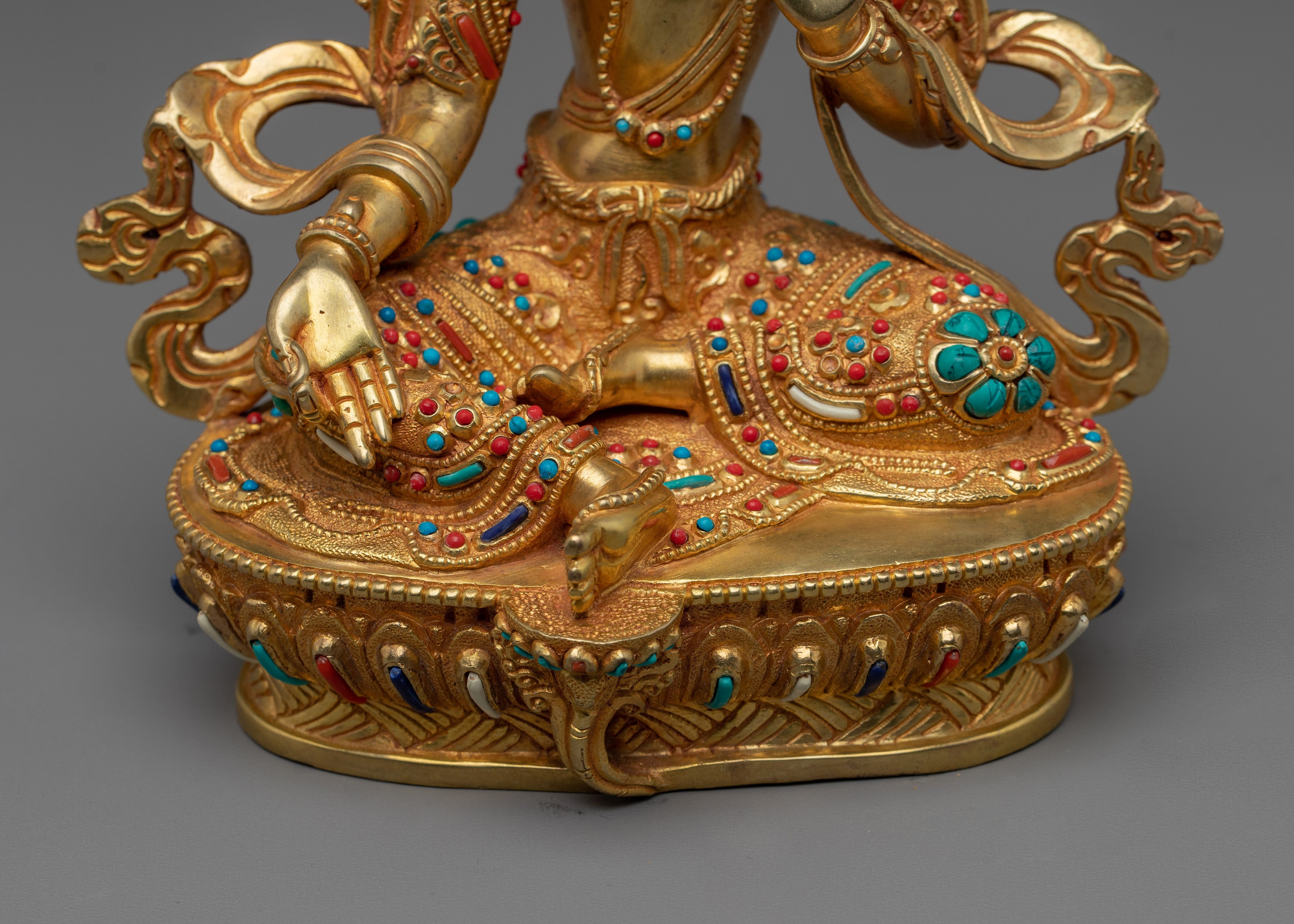 Vajrayana deity Green Tara | Enlightened Feminine Energy