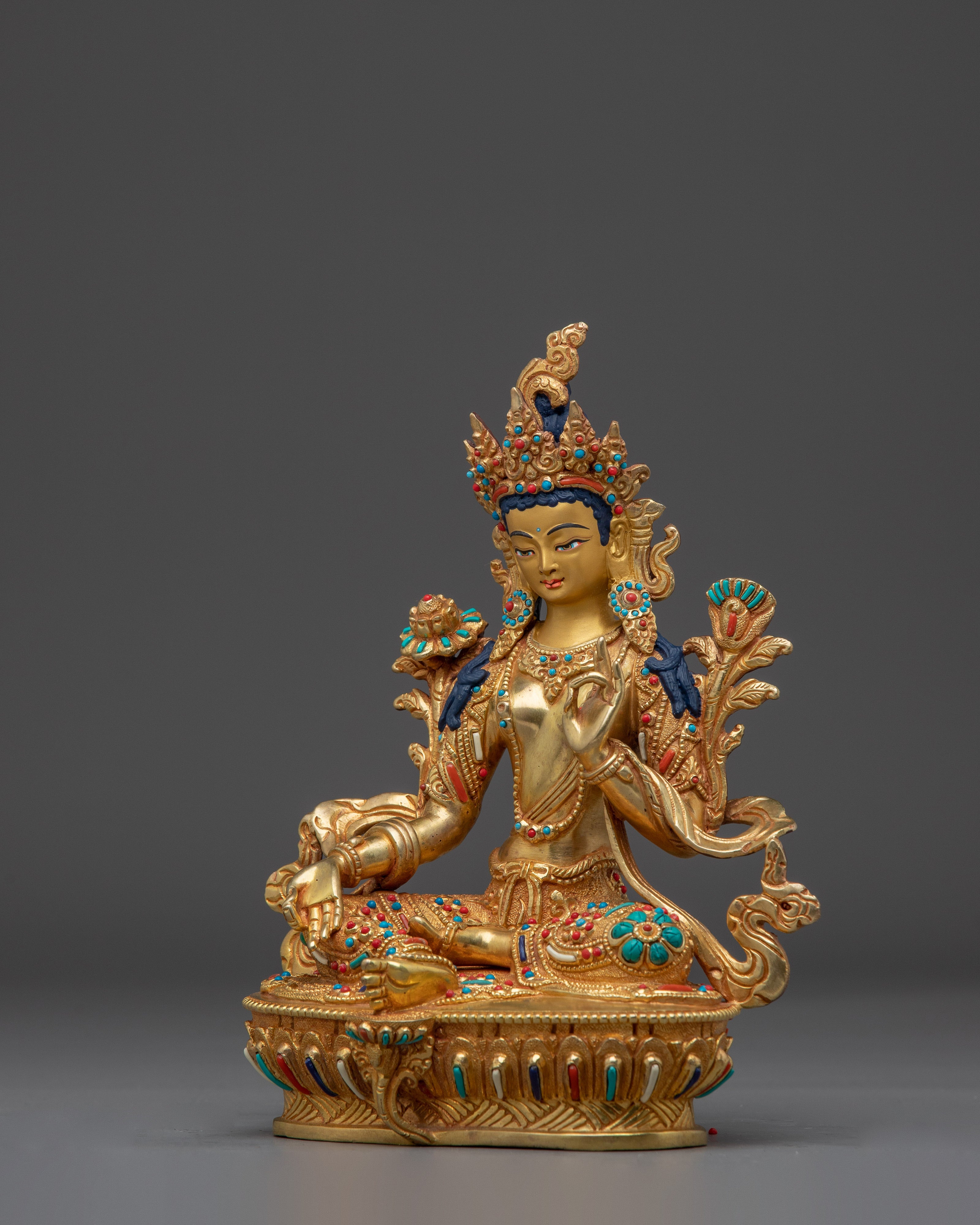 Vajrayana deity Green Tara | Enlightened Feminine Energy