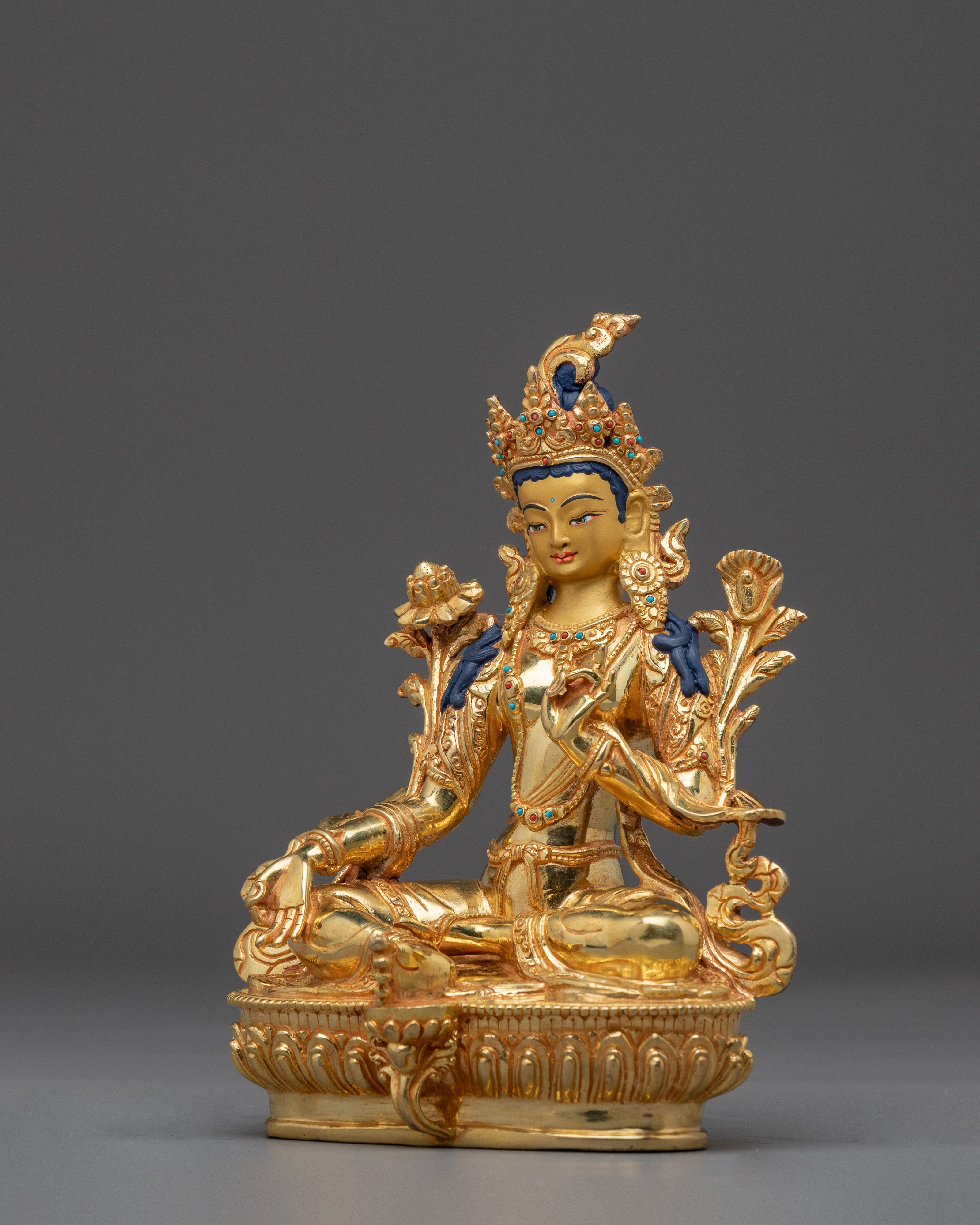 Divine compassion Deity Green Tara | Compassionate Goddess