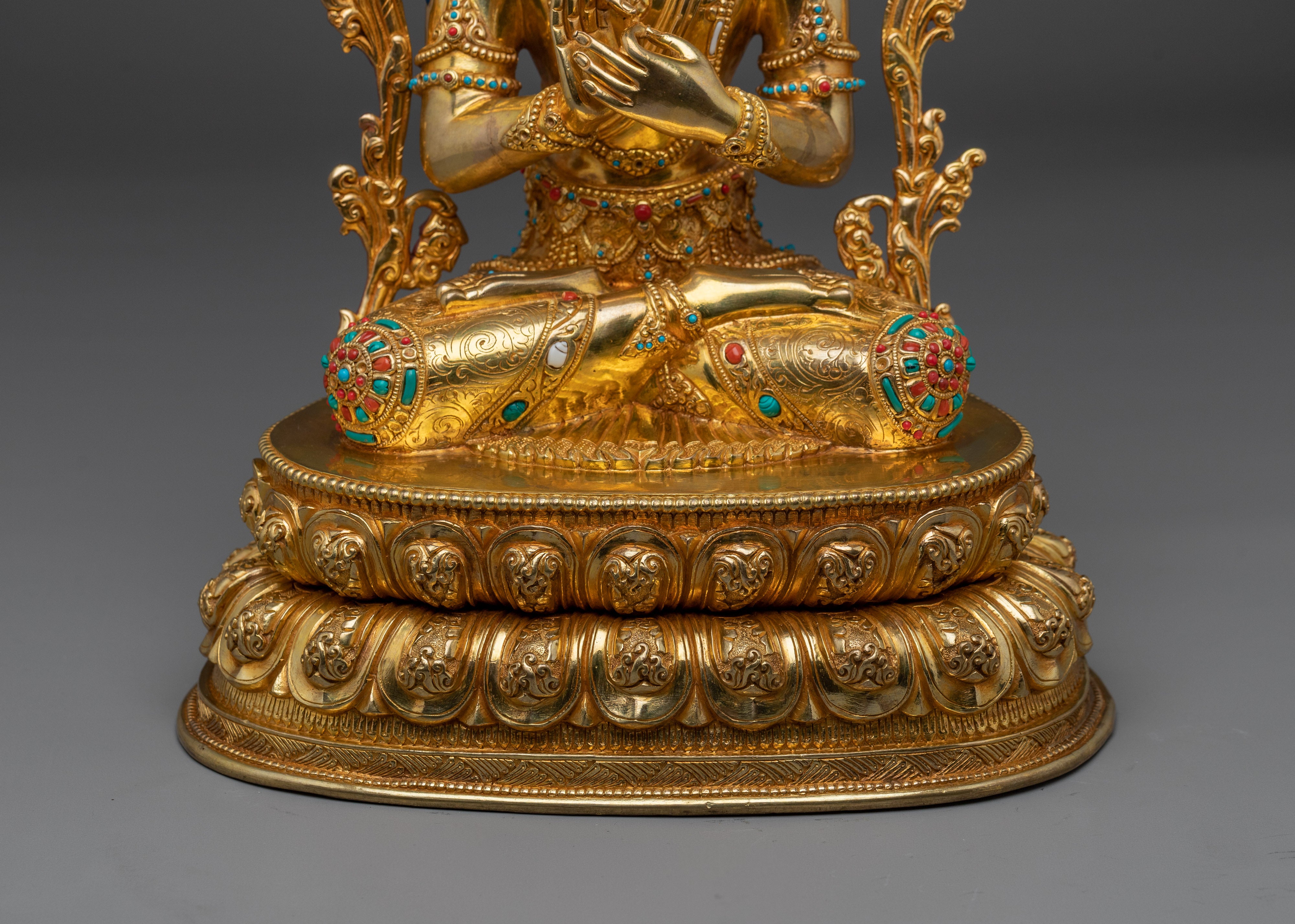 Wisdom Symbol Manjughosa Statue | Remover of Ignorance