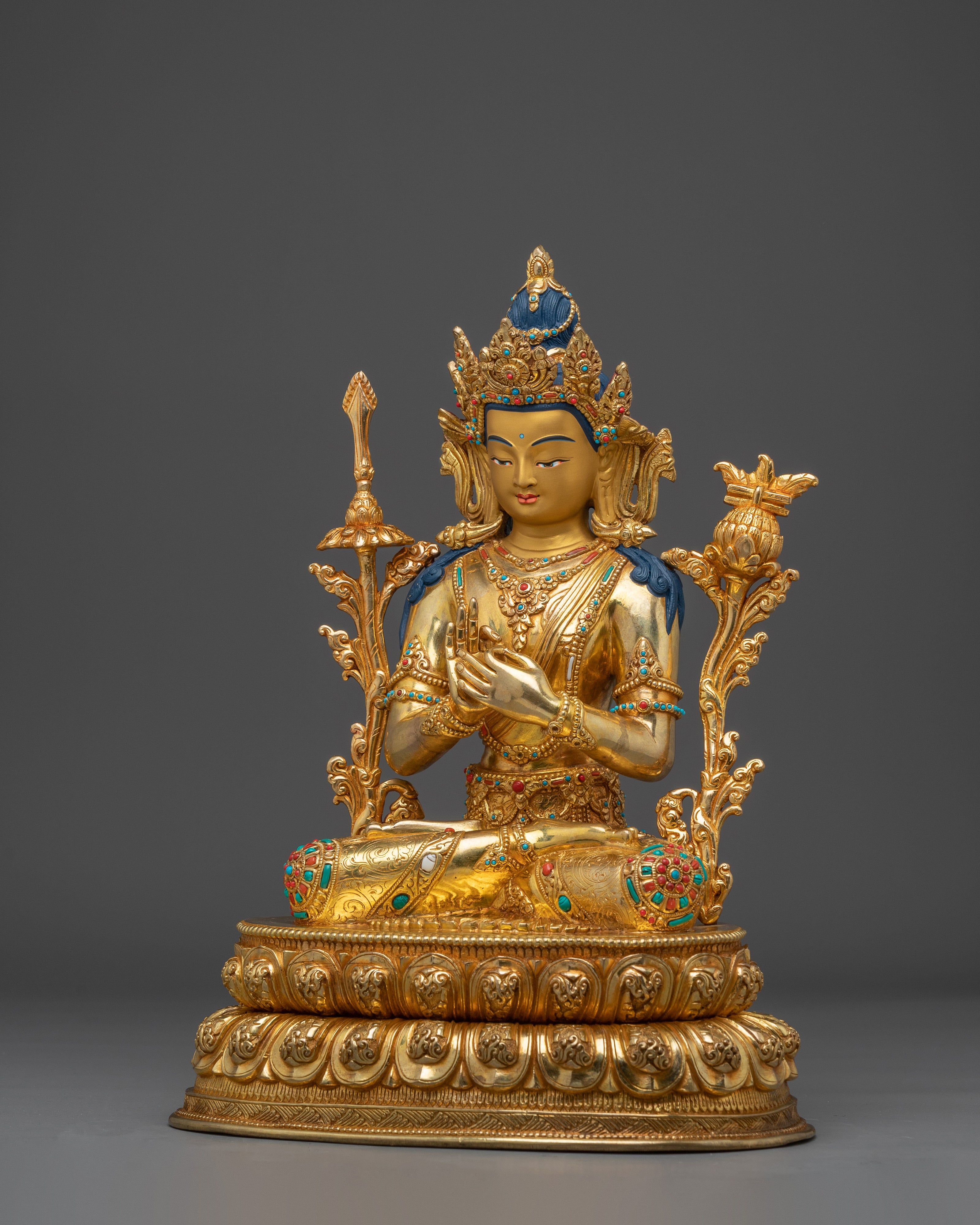 Wisdom Symbol Manjughosa Statue | Remover of Ignorance